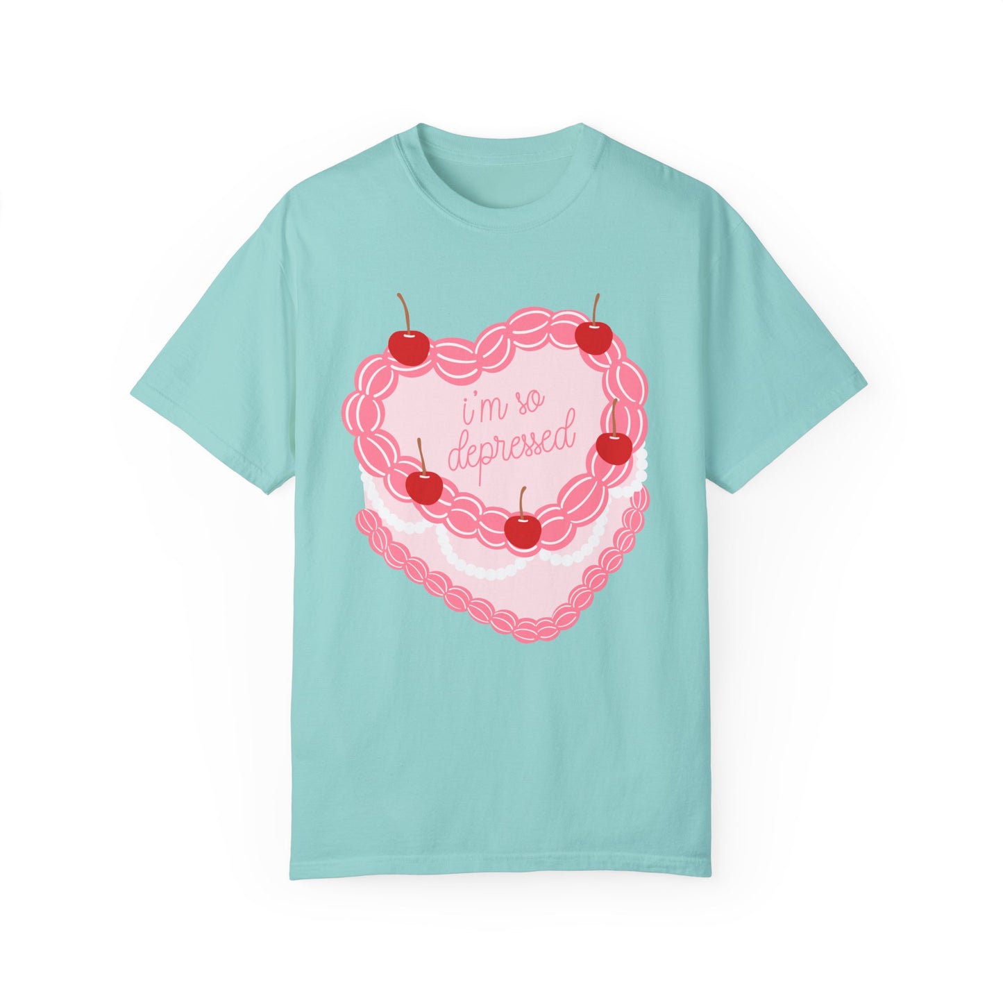 I'm So Depressed Birthday Cake Shirt