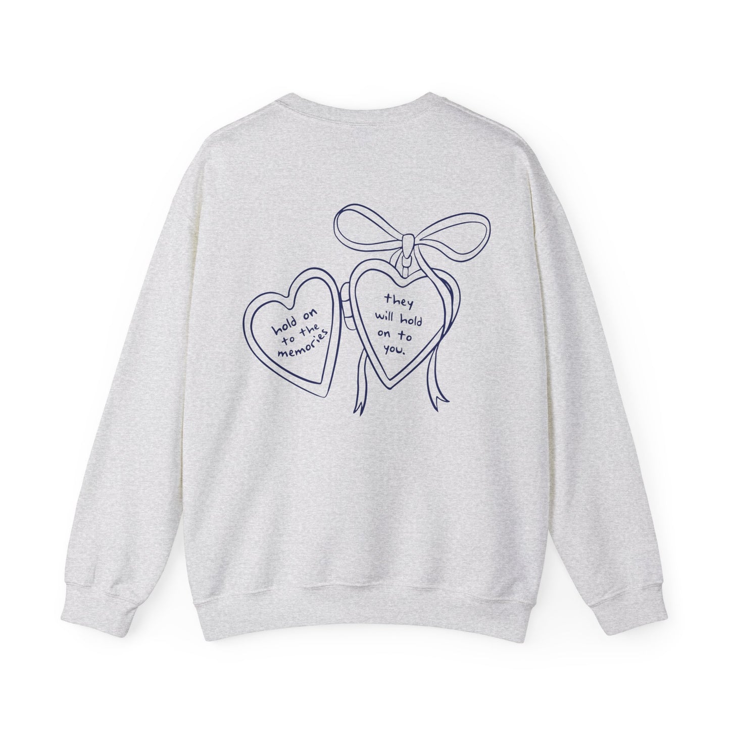 Memories Locket Crewneck (Front and Back)