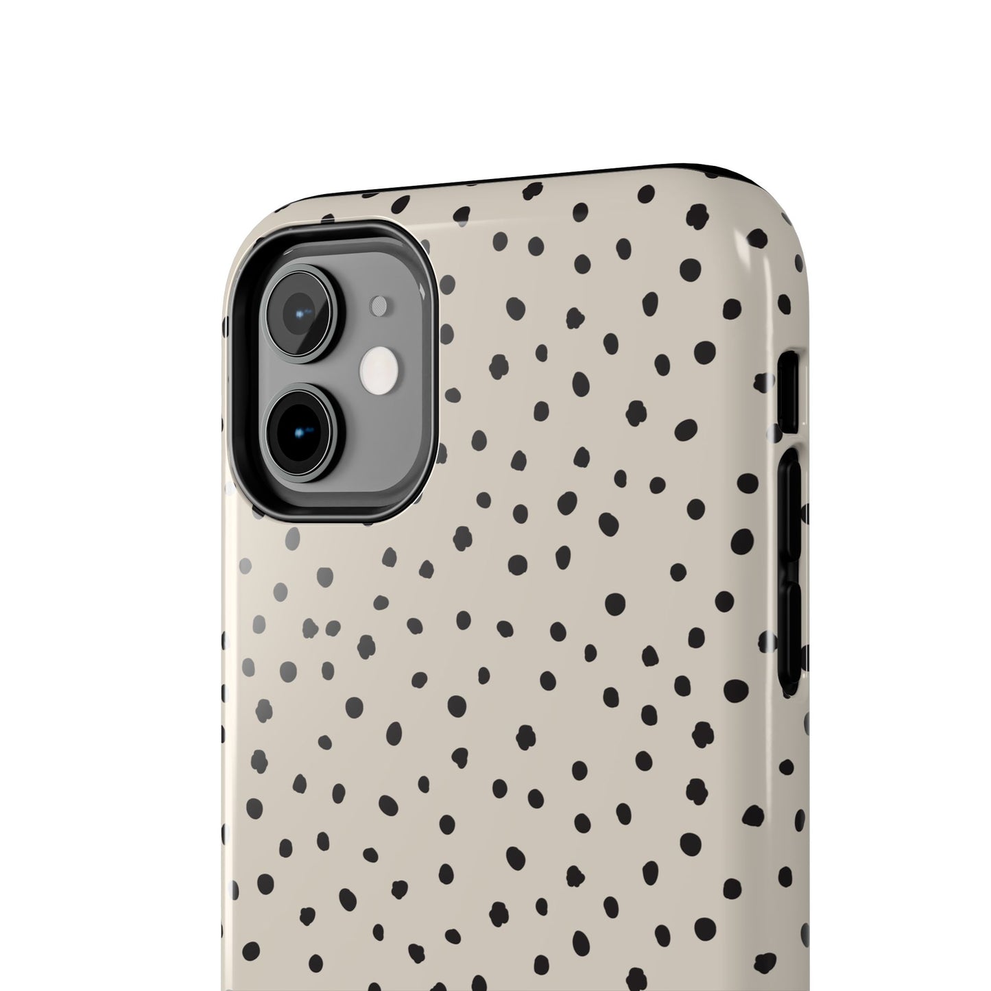 Black Polka Dots Phone Case