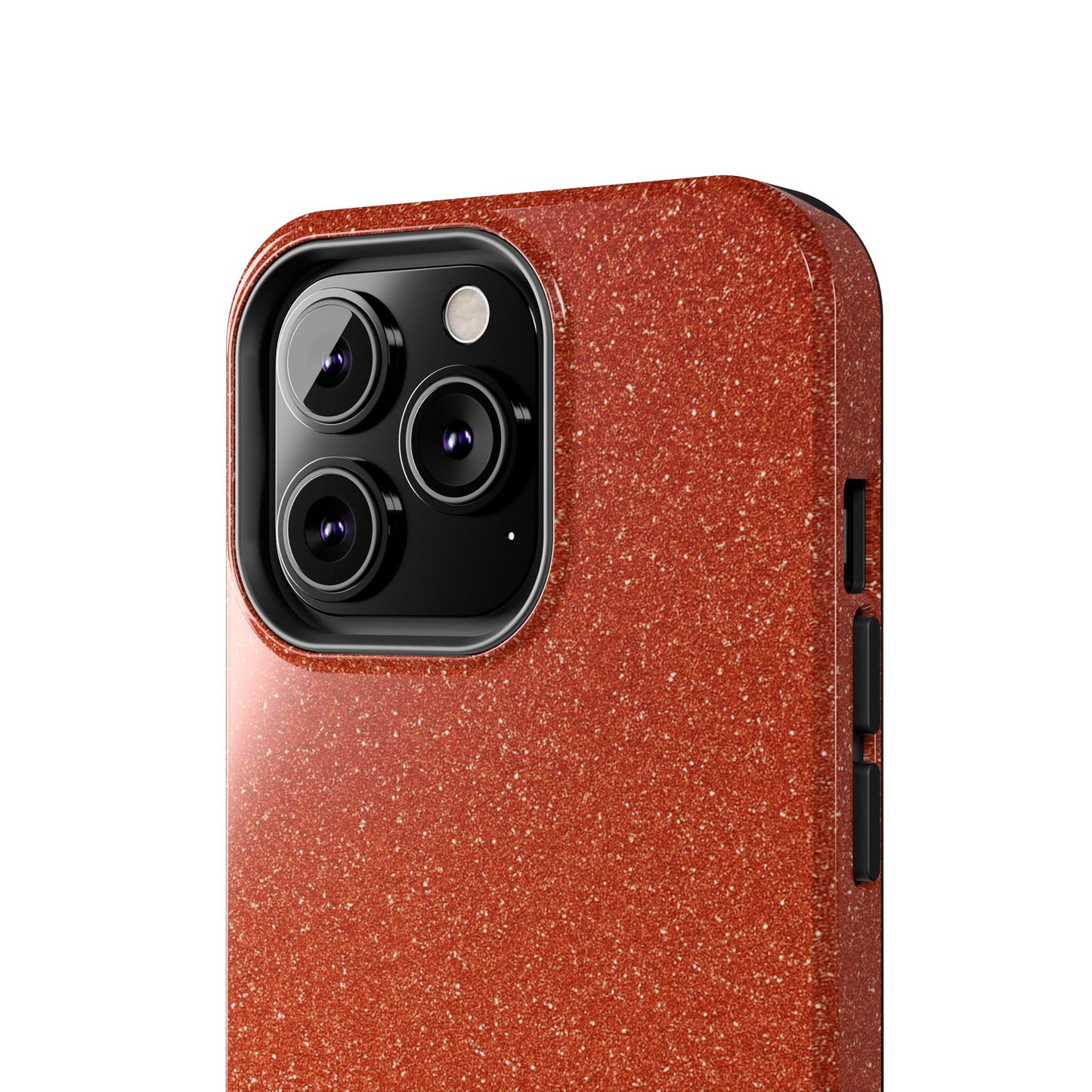 Orange Glitter Phone Case