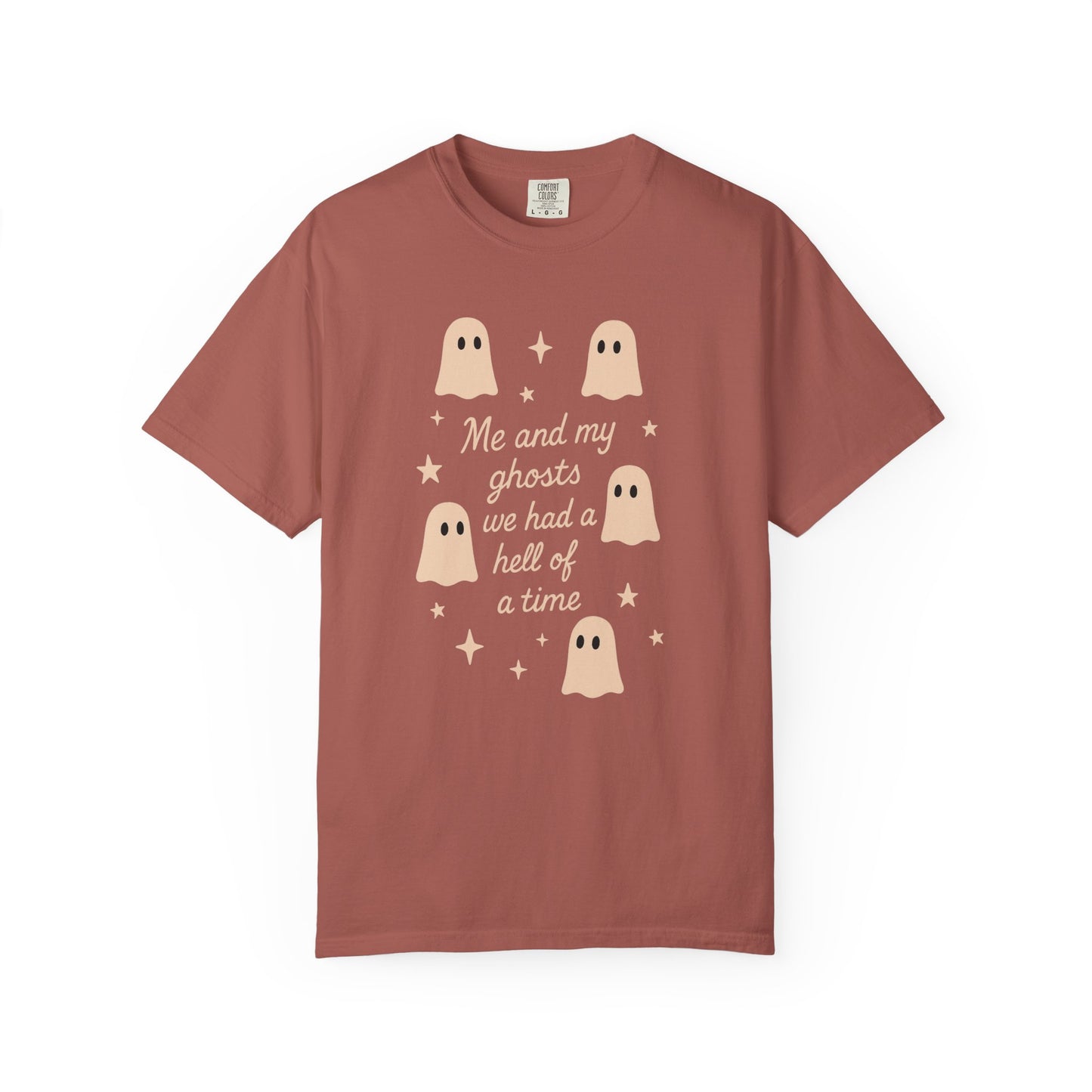 Me and My Ghosts Halloween Tee