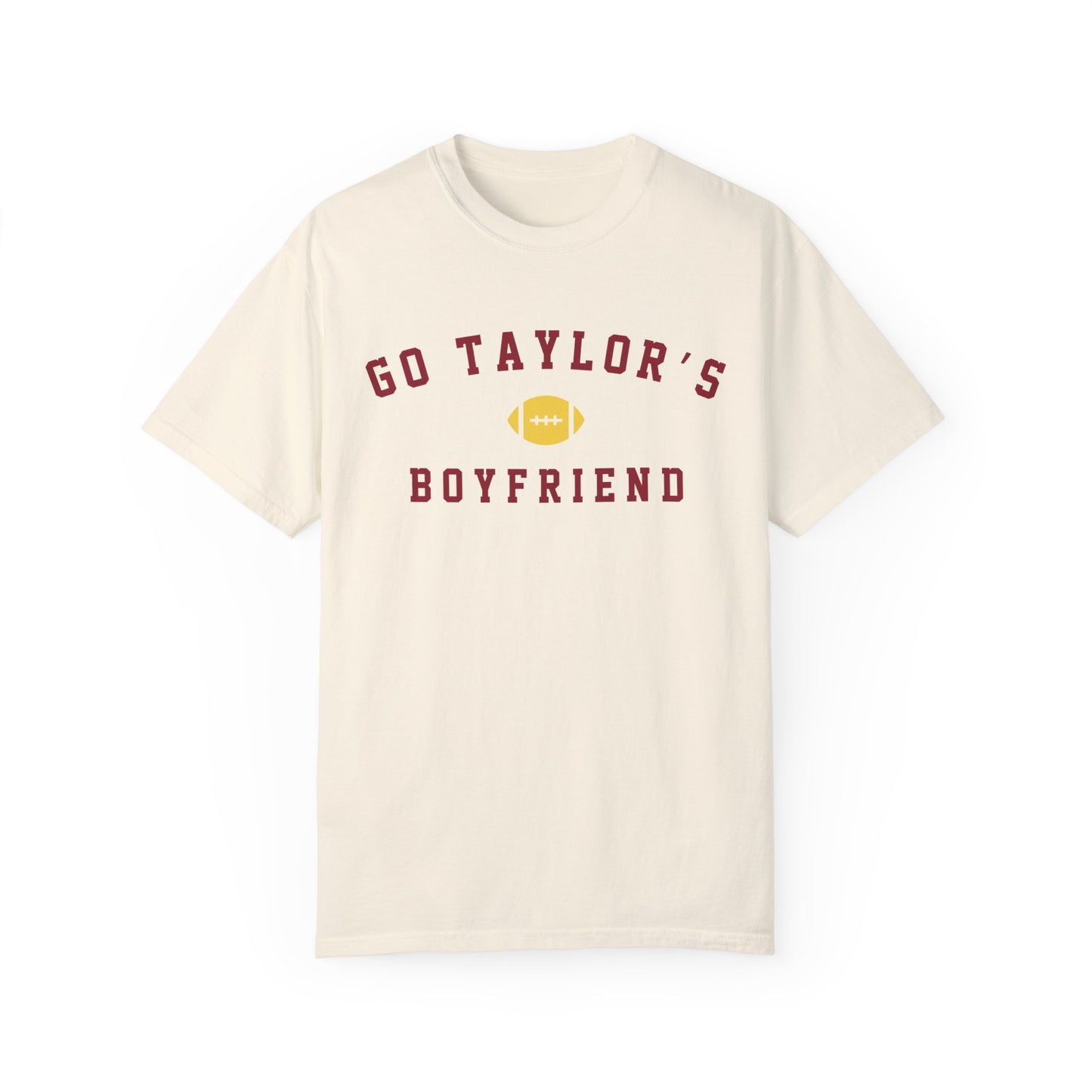 Go Taylor's Boyfriend Jersey Tee (Front and Back)