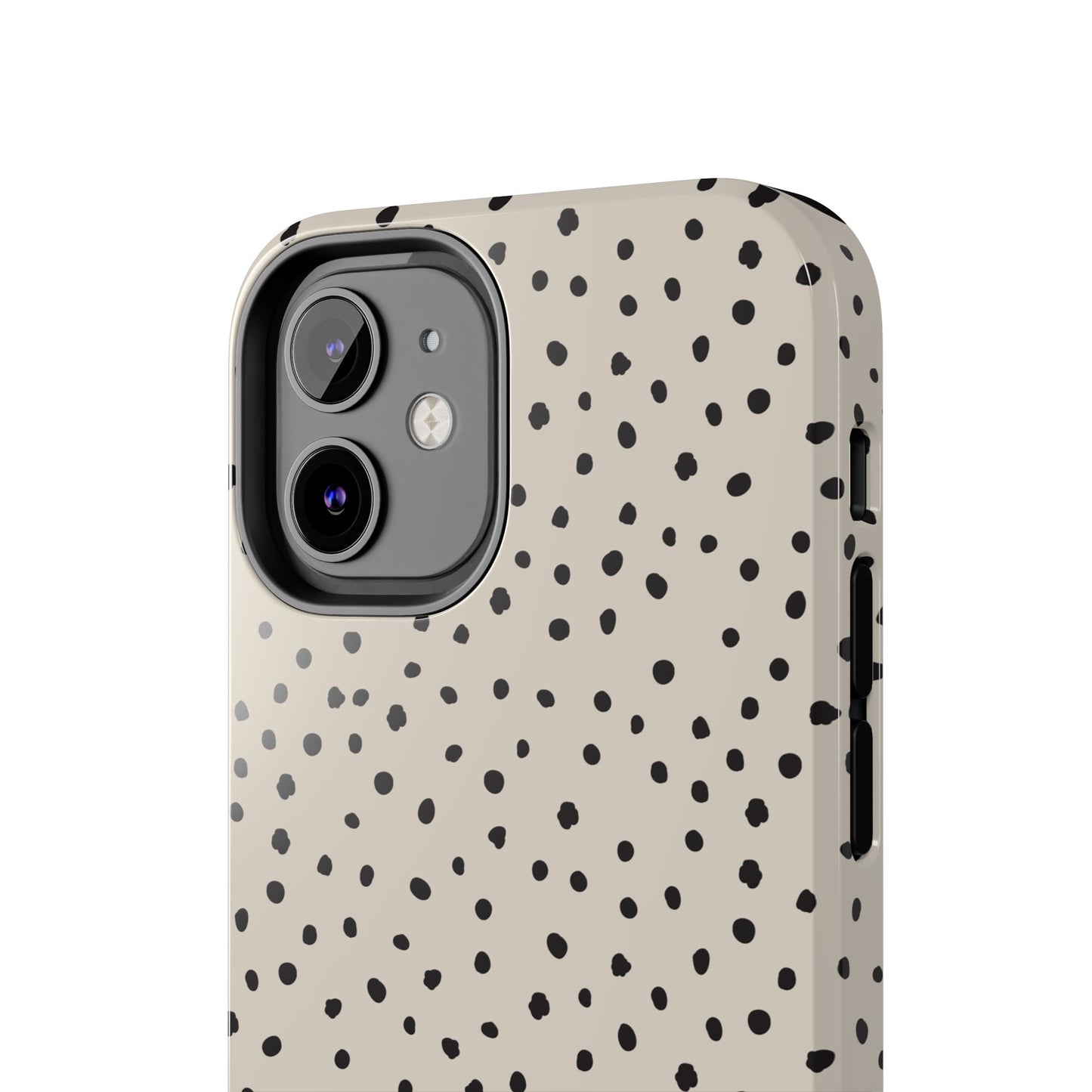 Black Polka Dots Phone Case