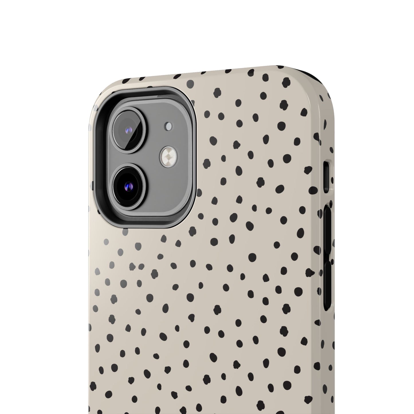 Black Polka Dots Phone Case