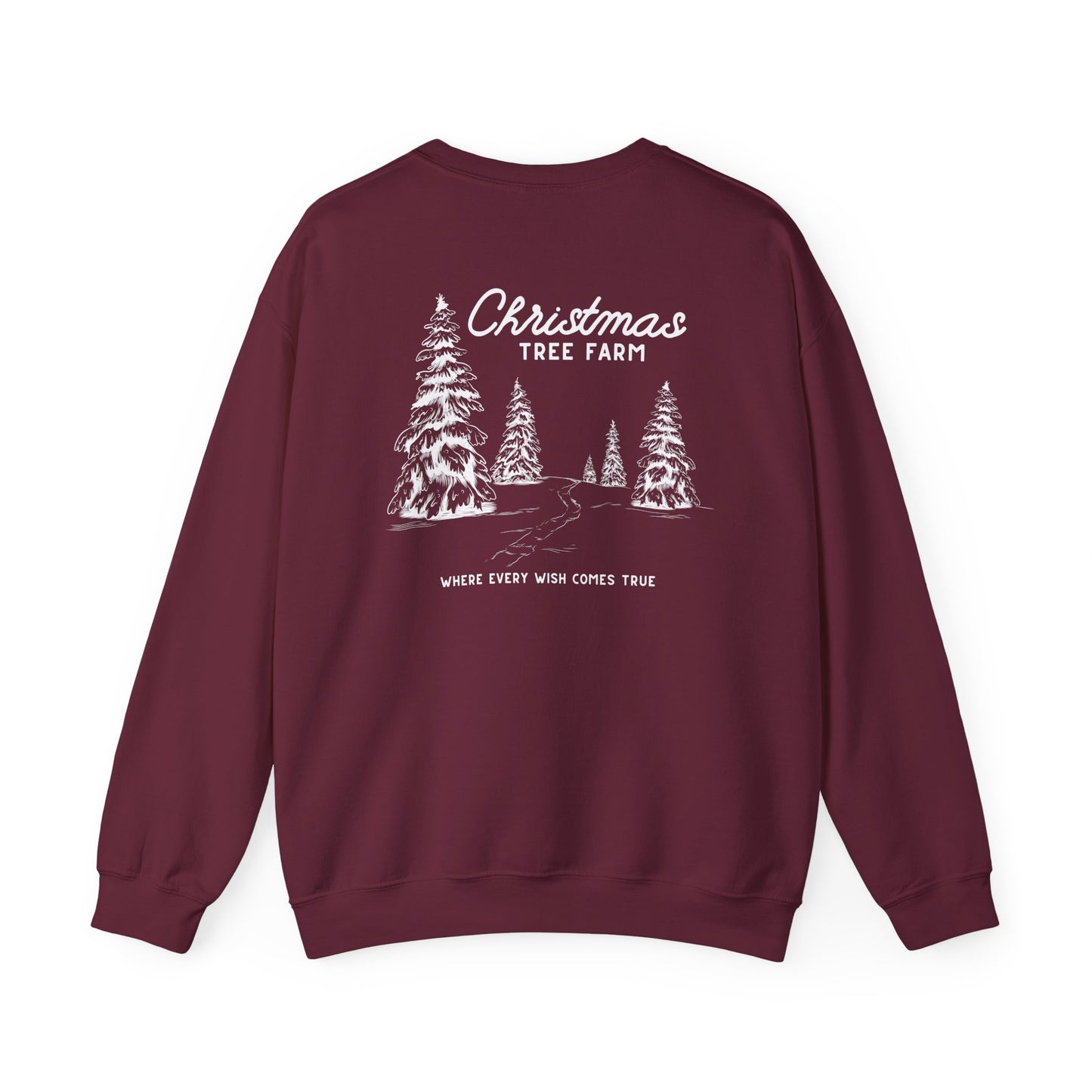 Christmas Tree Farm Crewneck (Front and Back)