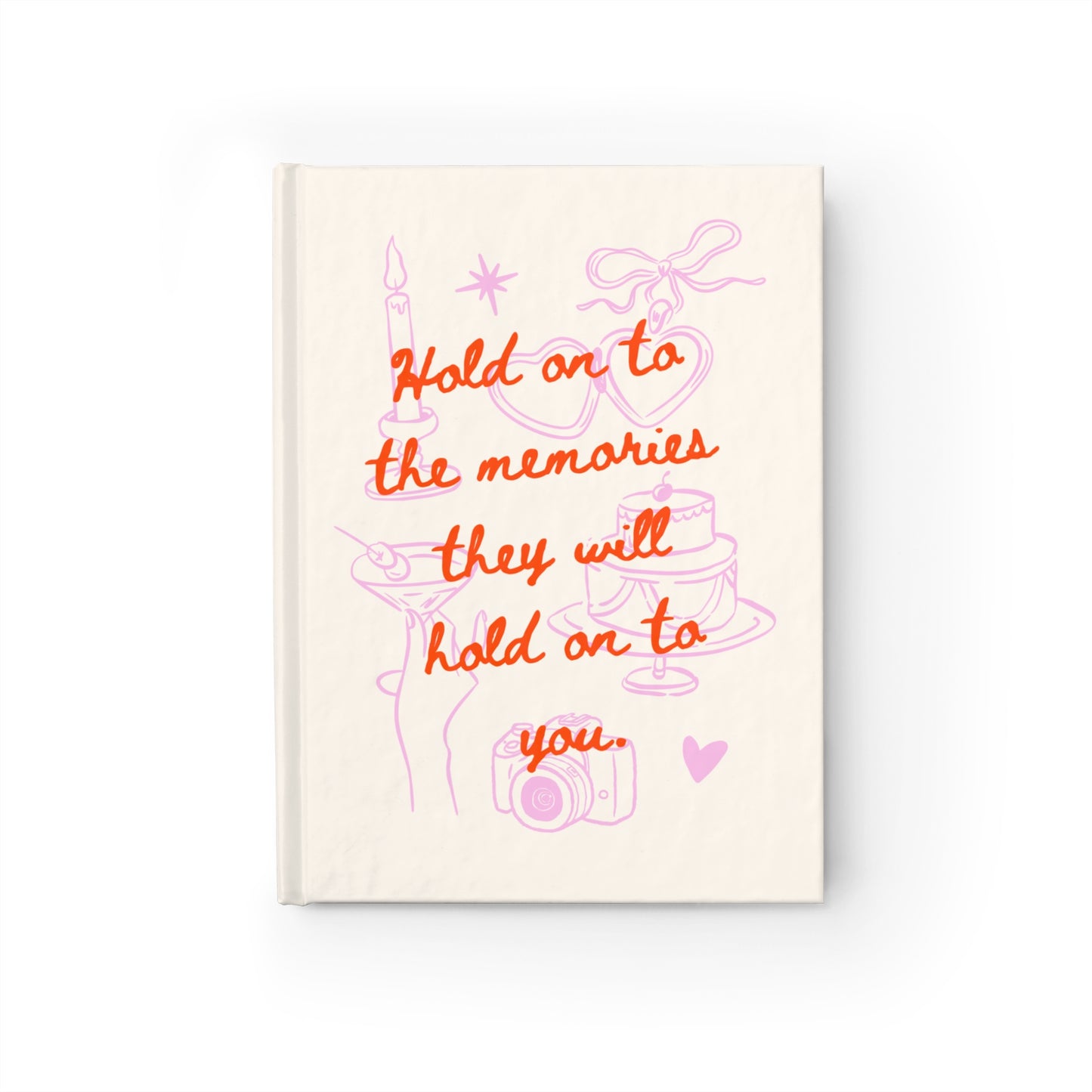 Hold on to the Memories Journal – Pink