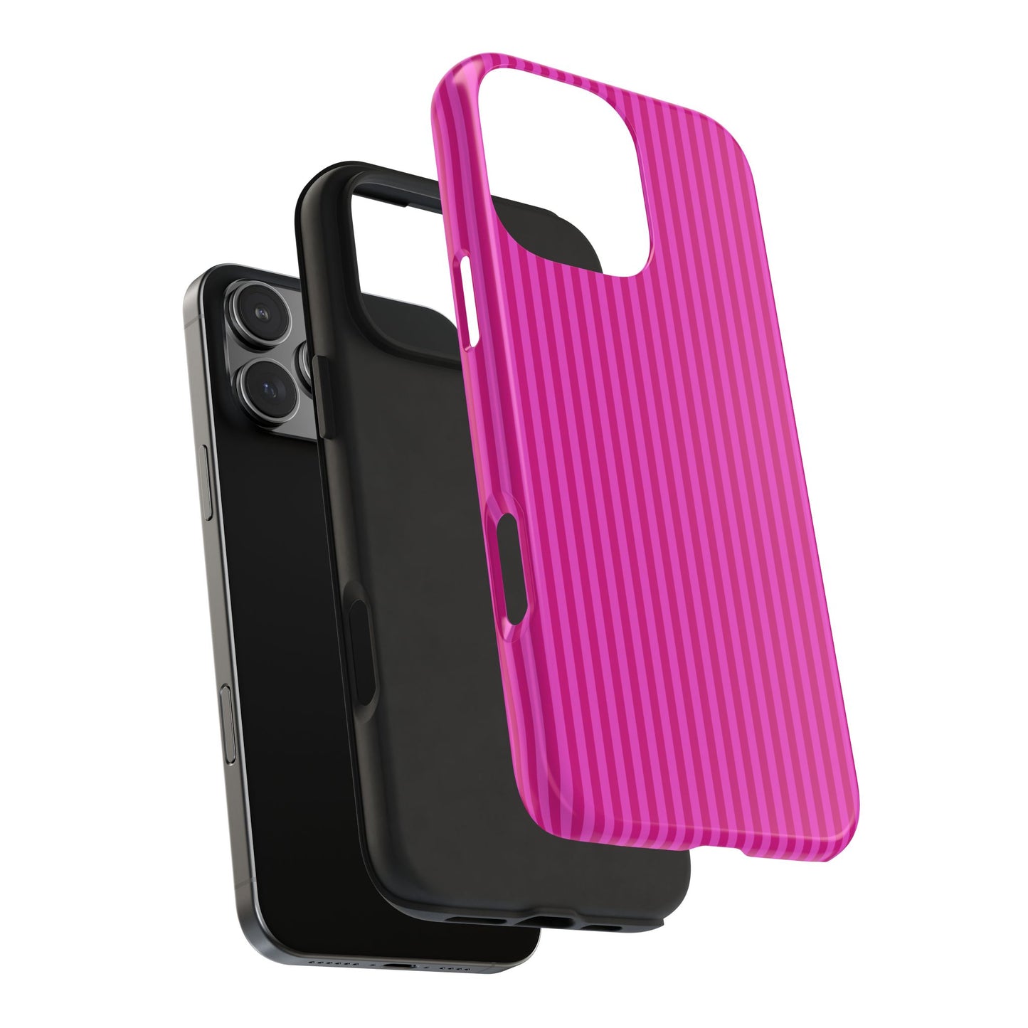 Pink Stripes Phone Case