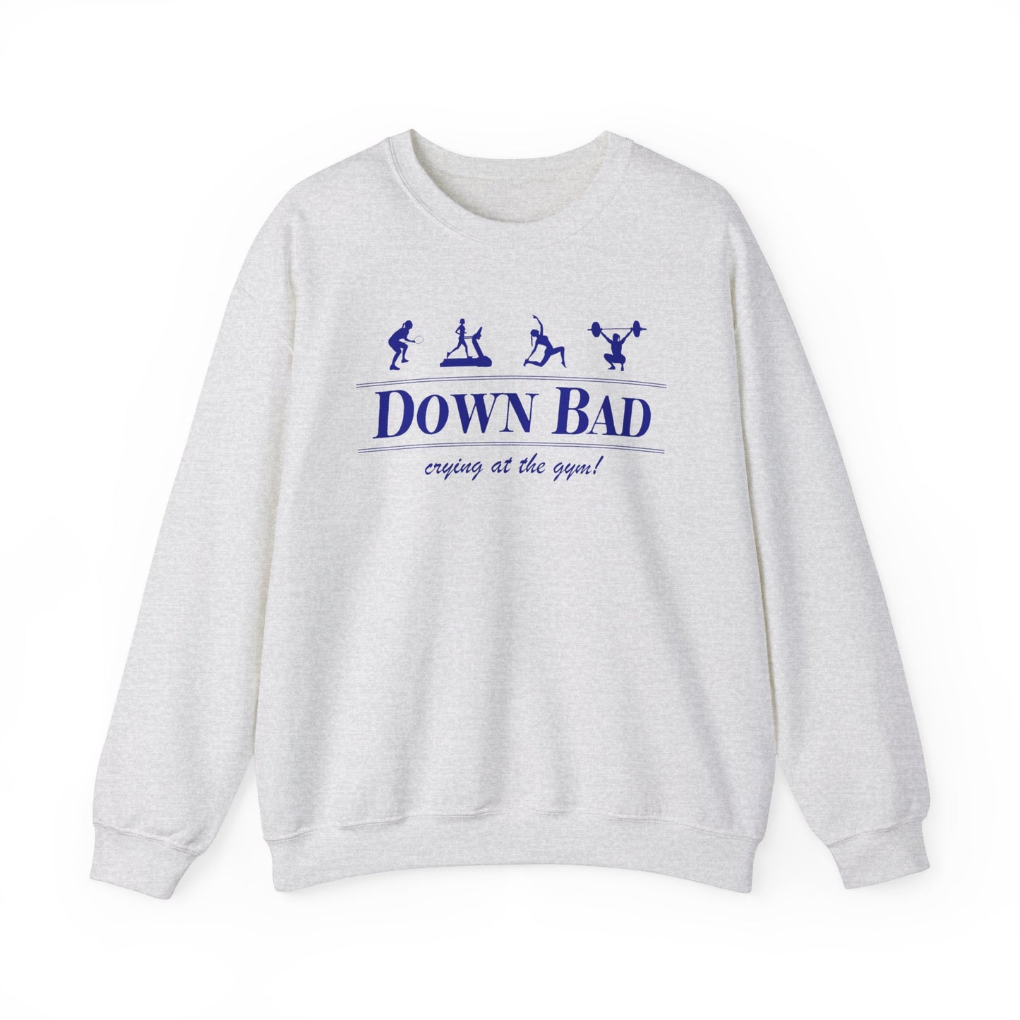 Down Bad Retro Gym Crewneck