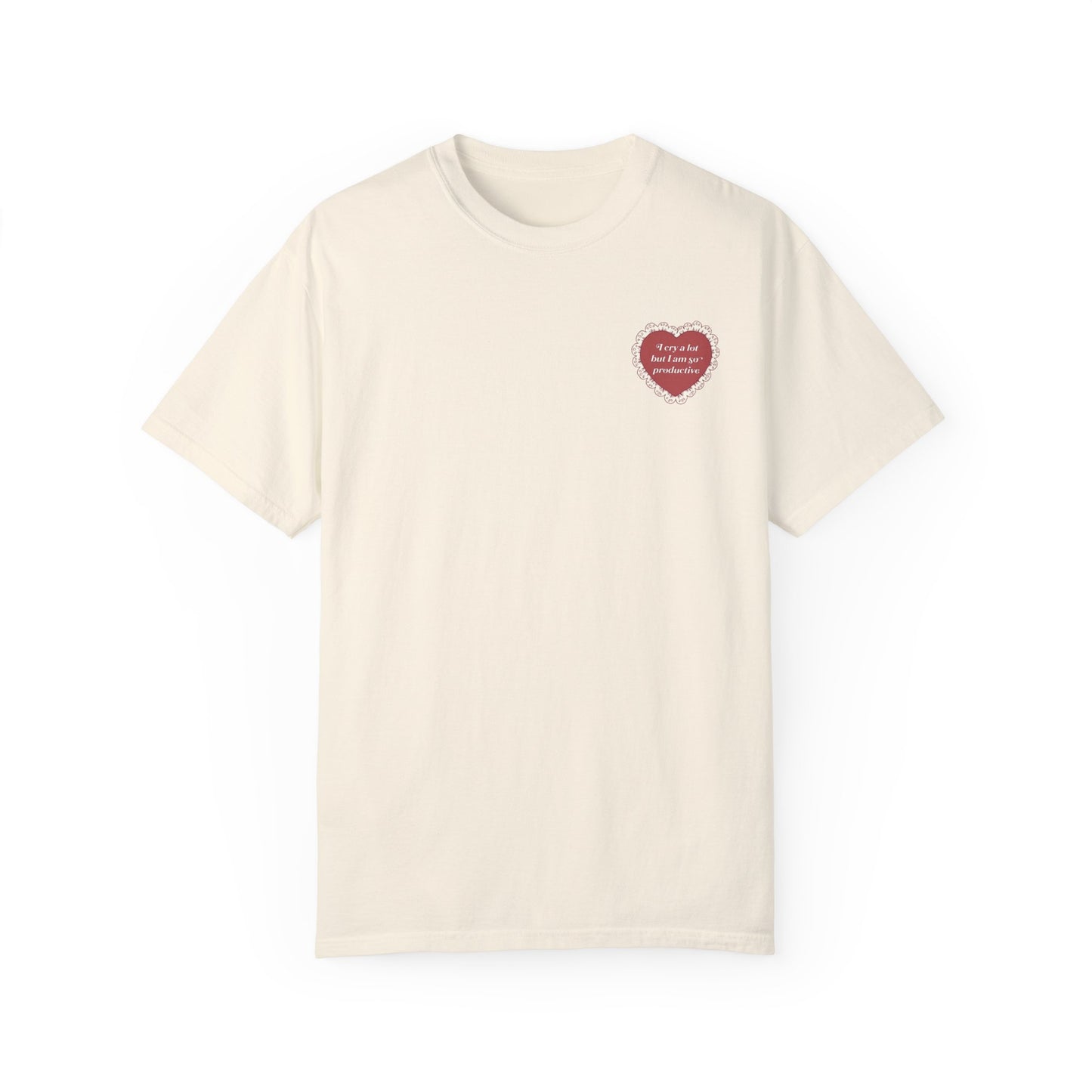 So Productive Lace Shirt (Front and Back)