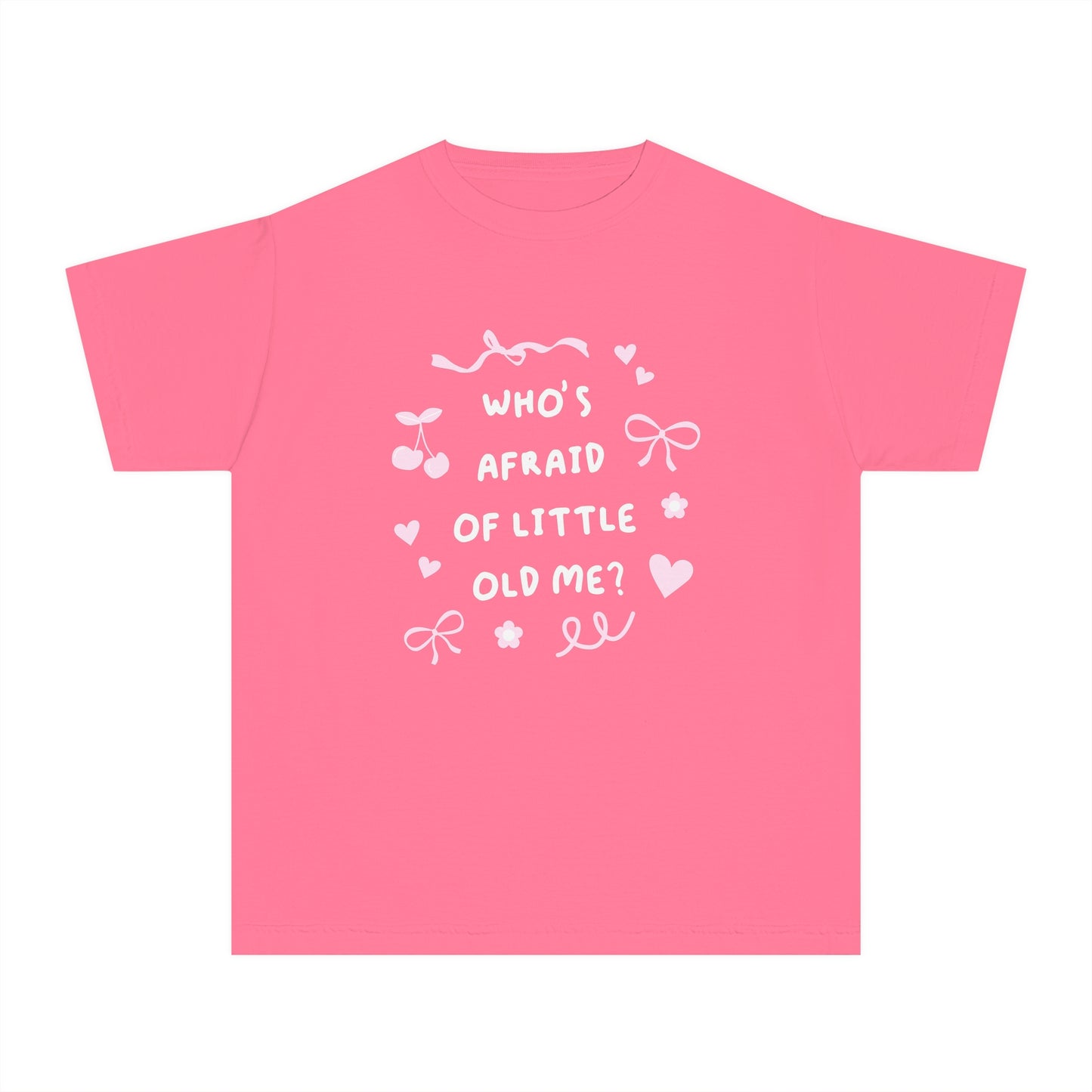 Who's Afraid of Little Old Me Coquette Shirt (Youth)