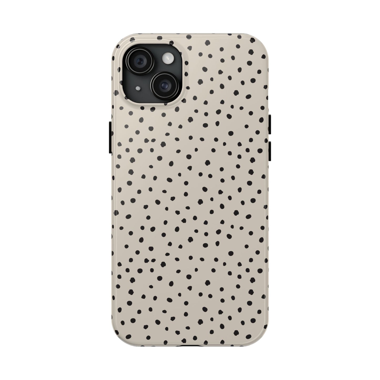 Black Polka Dots Phone Case