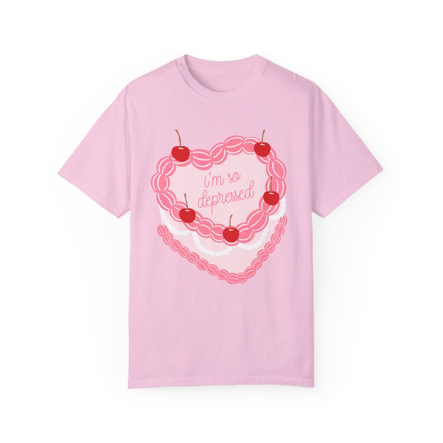 I'm So Depressed Birthday Cake Shirt