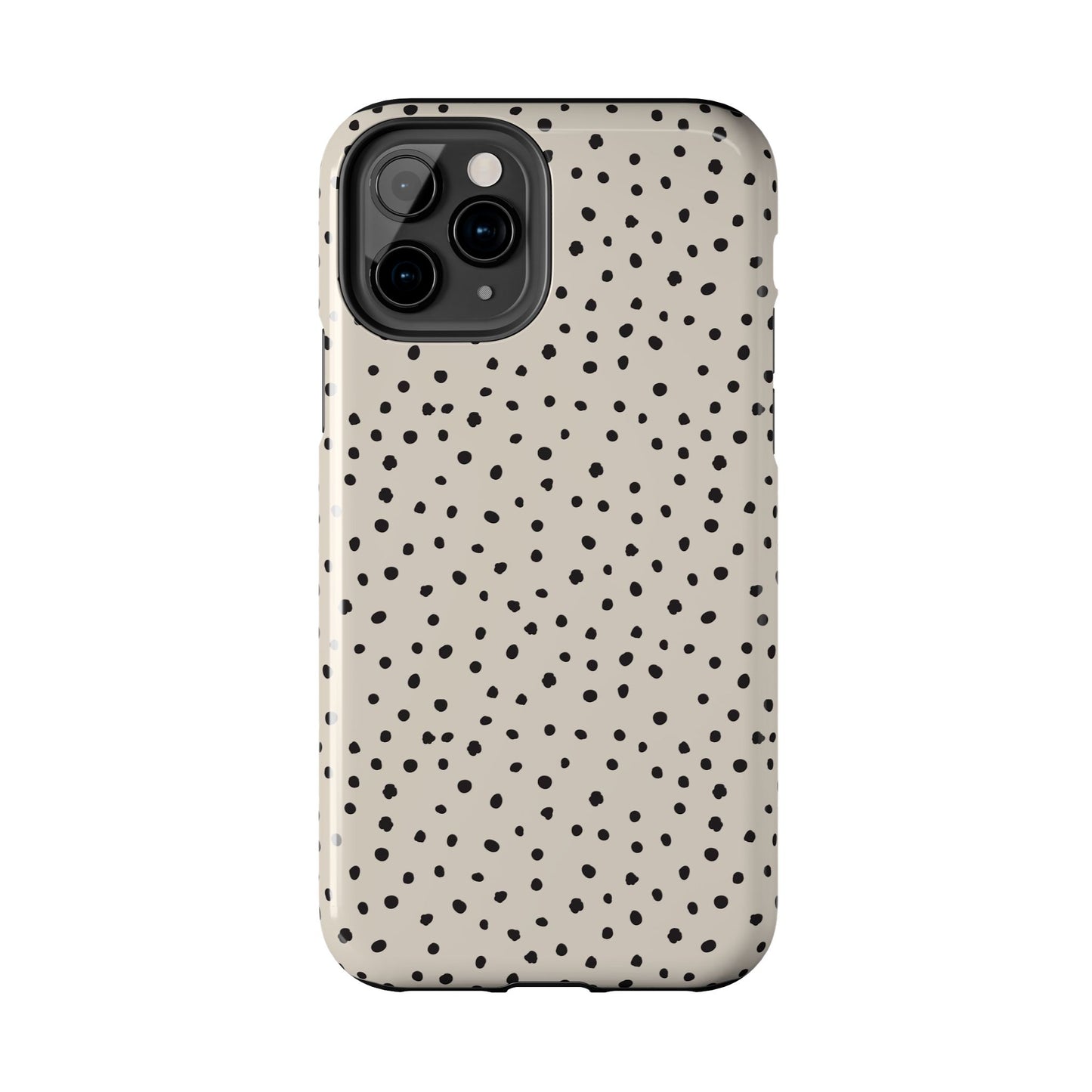 Black Polka Dots Phone Case