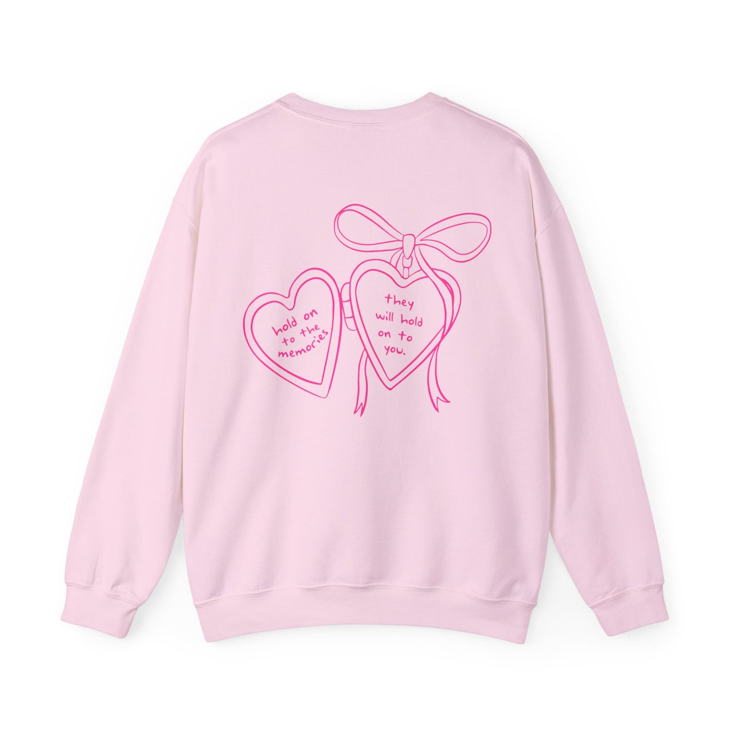 Memories Locket Crewneck (Front and Back)