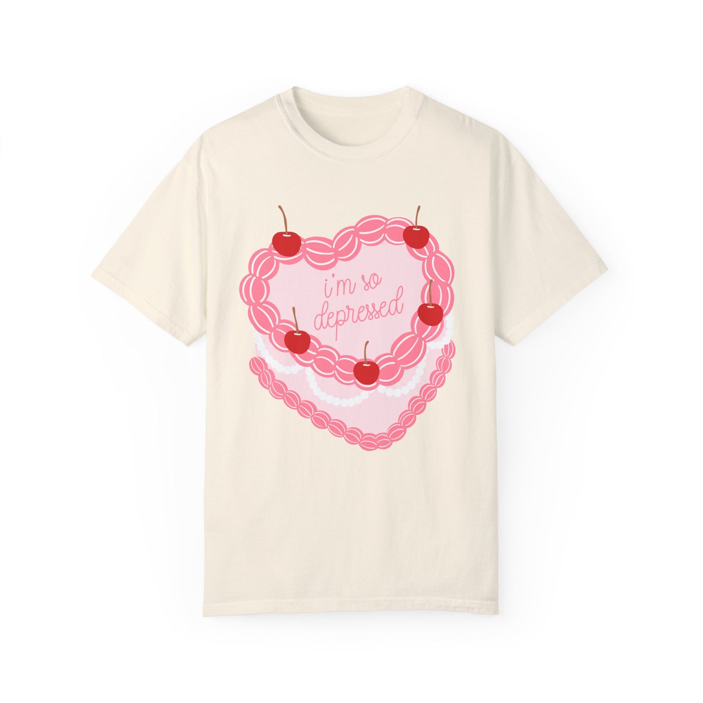 I'm So Depressed Birthday Cake Shirt