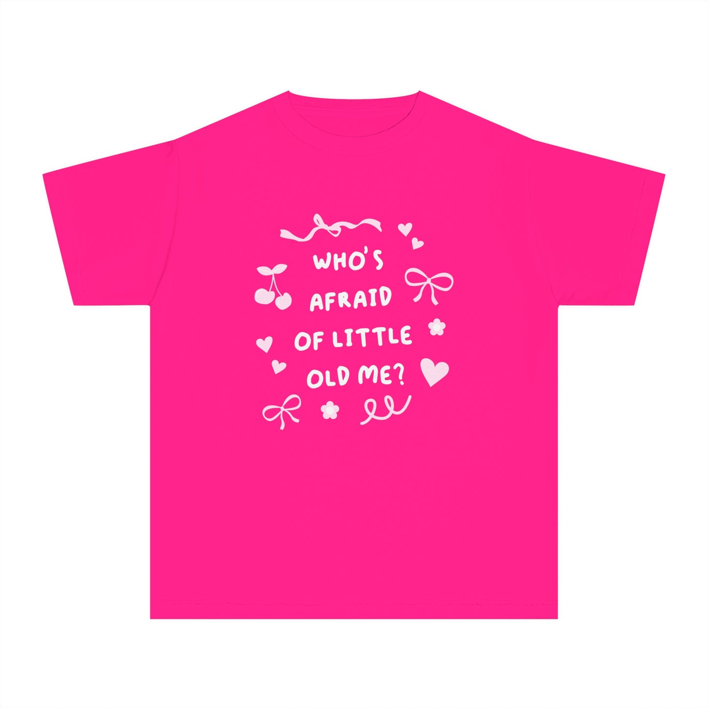 Who's Afraid of Little Old Me Coquette Shirt (Youth)