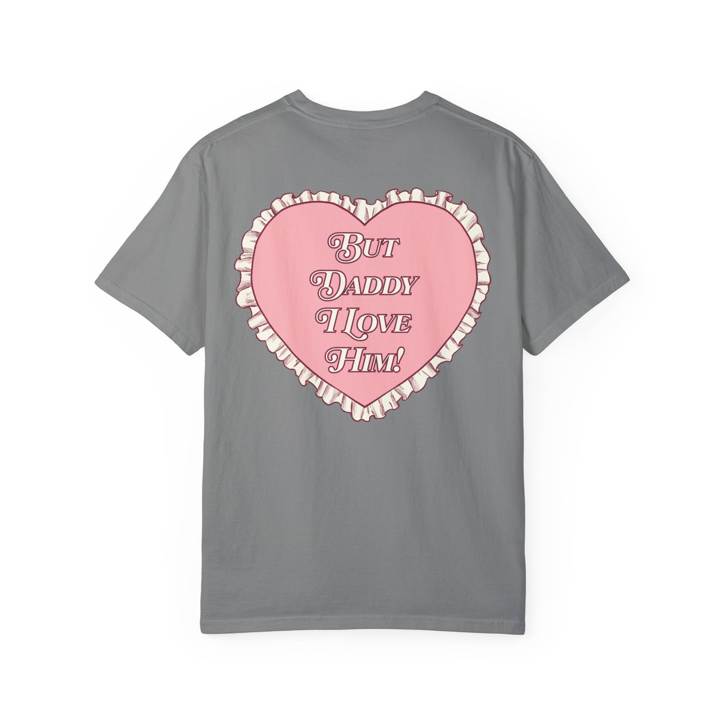 But Daddy I Love Him Lace Heart Shirt