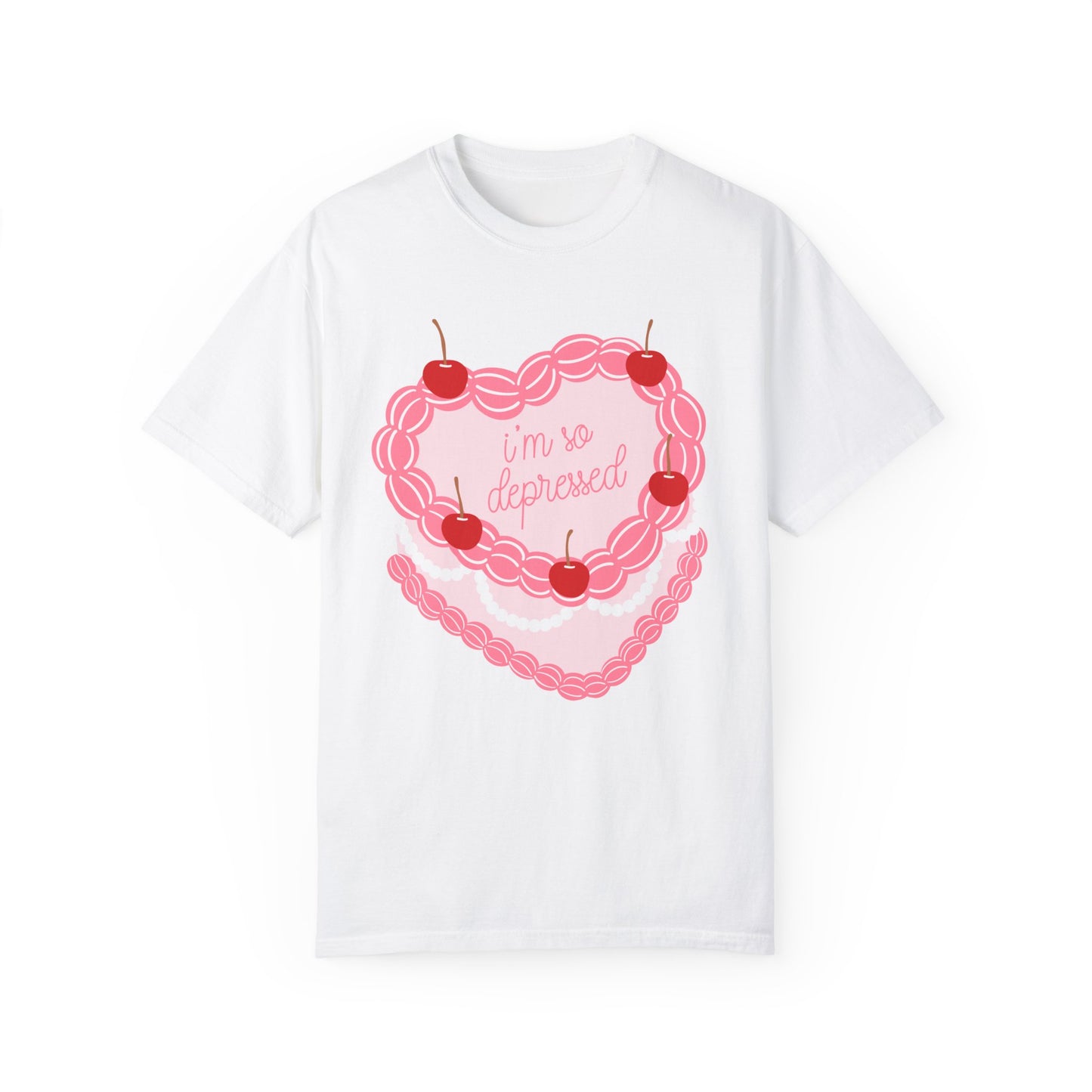 I'm So Depressed Birthday Cake Shirt