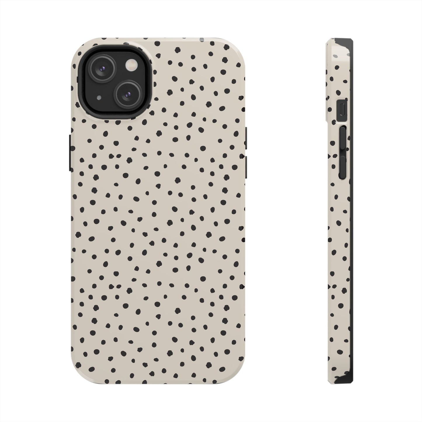 Black Polka Dots Phone Case
