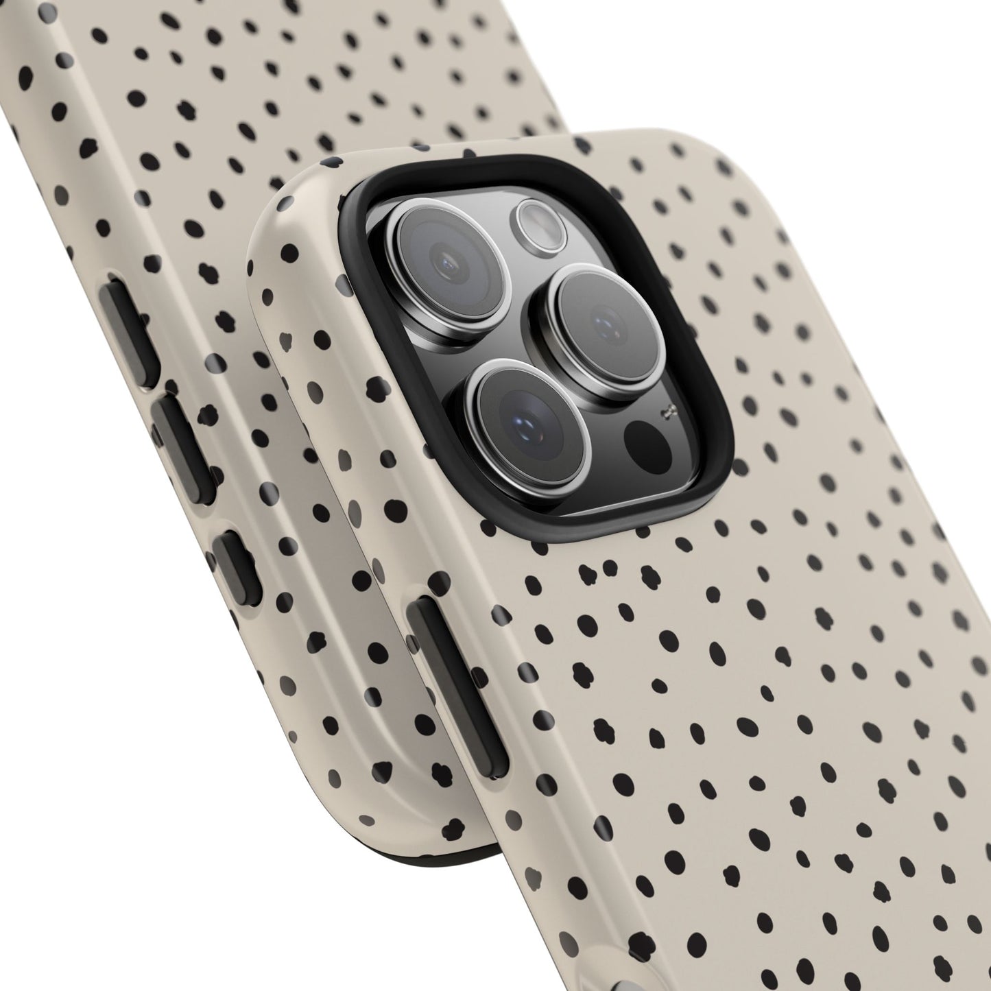 Black Polka Dots Phone Case