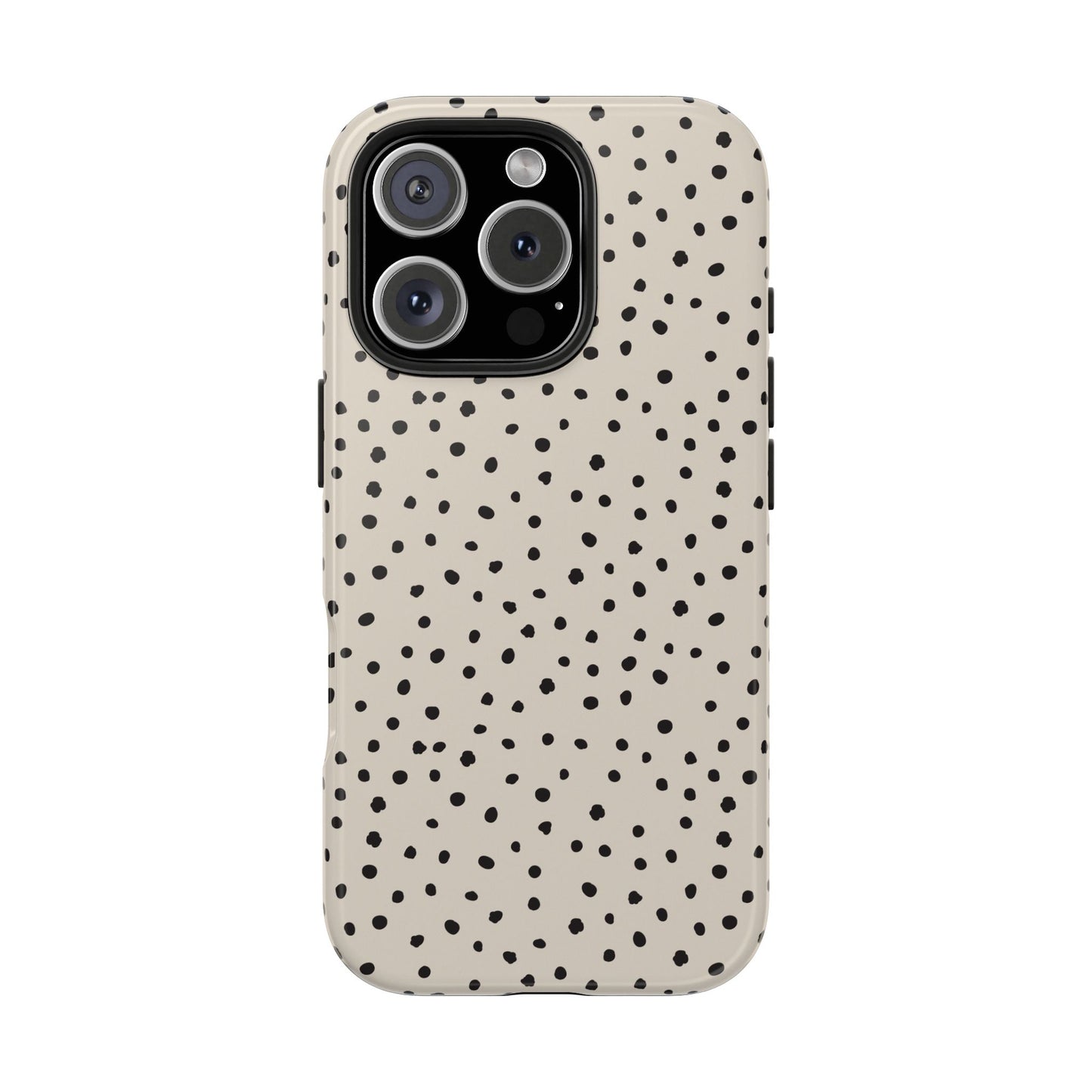 Black Polka Dots Phone Case