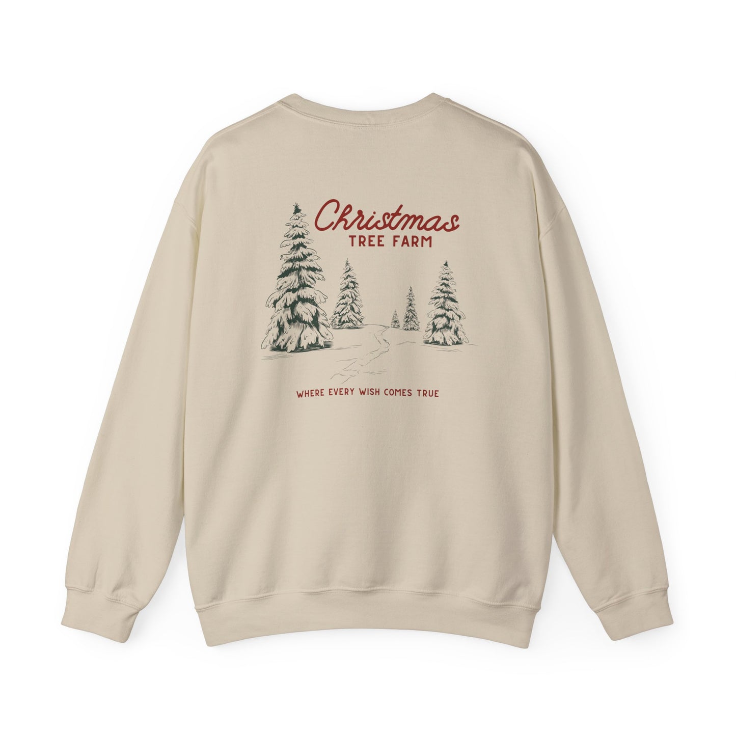 Christmas Tree Farm Crewneck (Front and Back)