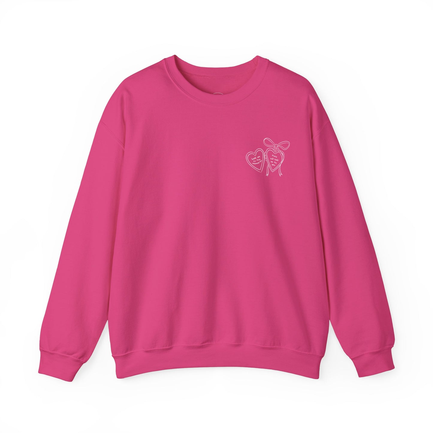Memories Locket Crewneck (Front and Back)
