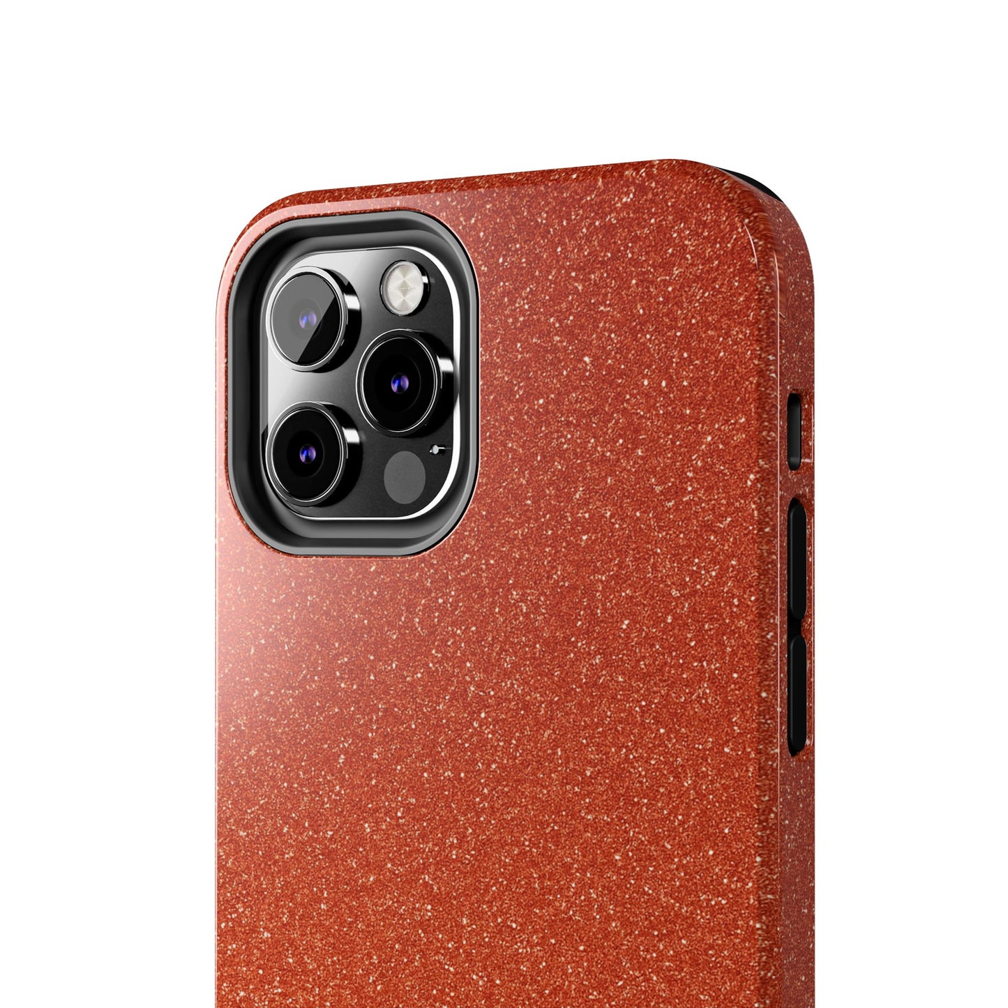 Orange Glitter Phone Case