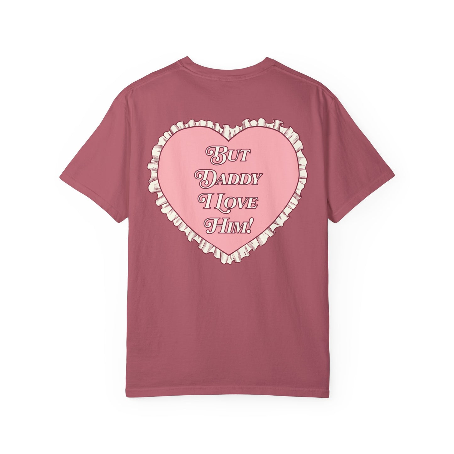 But Daddy I Love Him Lace Heart Shirt