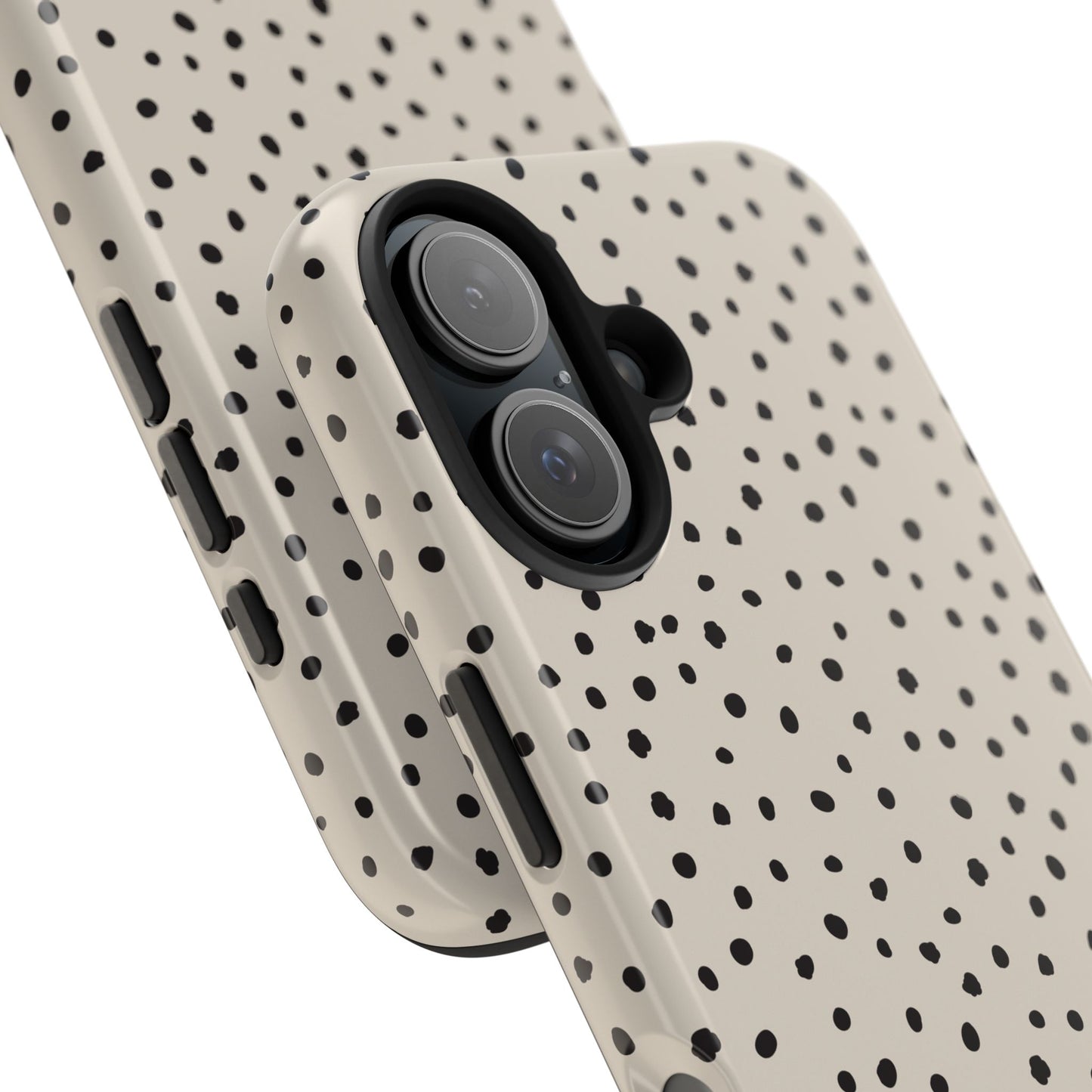 Black Polka Dots Phone Case