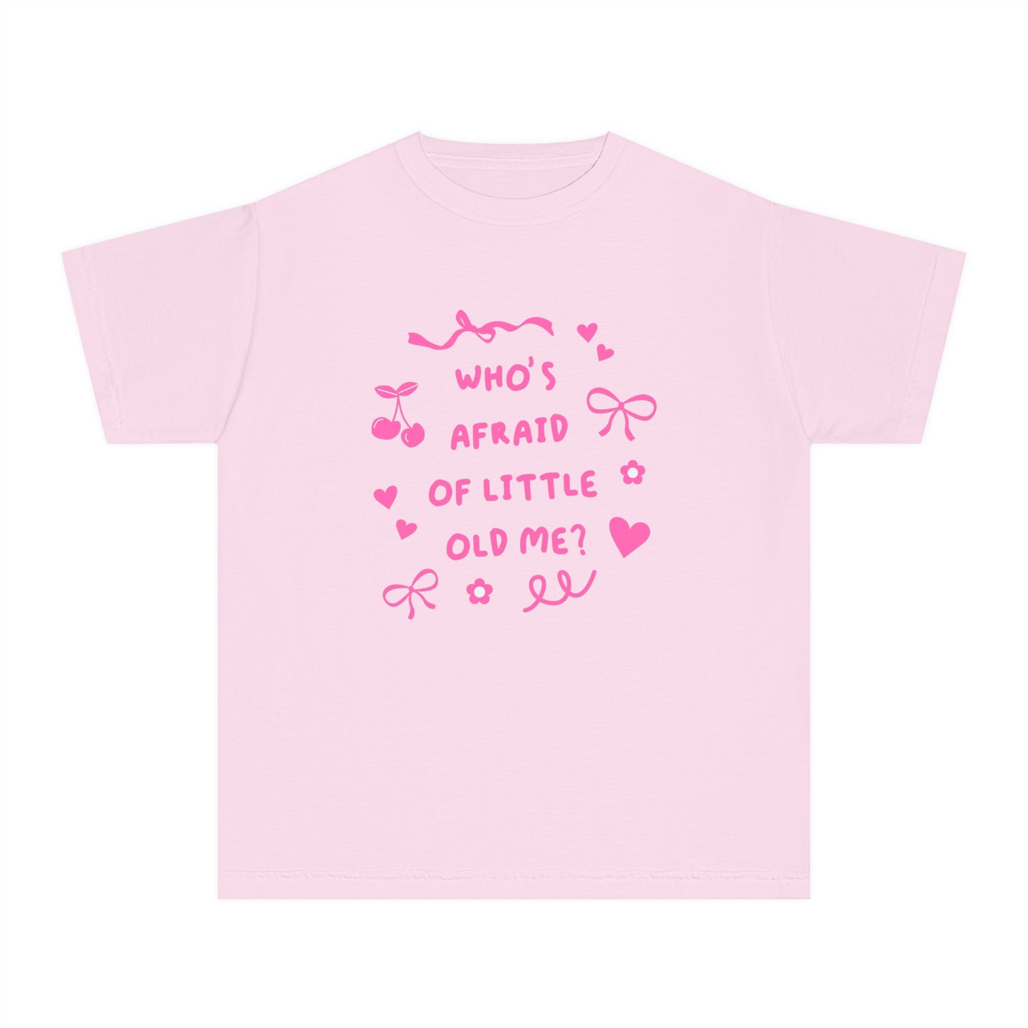 Who's Afraid of Little Old Me Coquette Shirt (Youth)