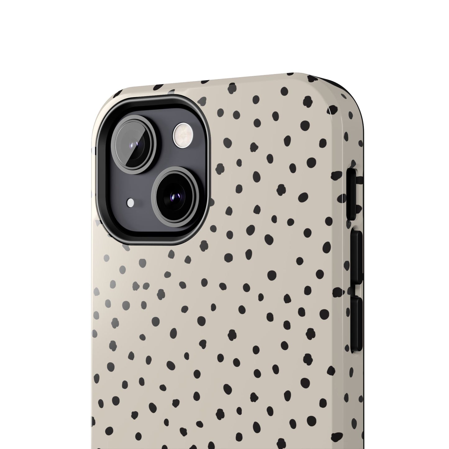 Black Polka Dots Phone Case