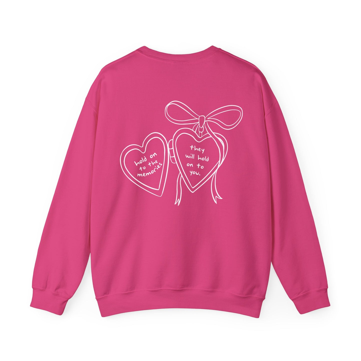 Memories Locket Crewneck (Front and Back)