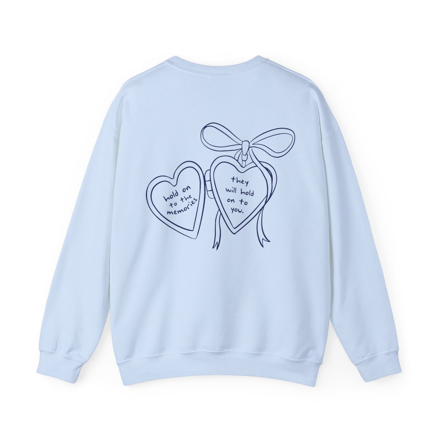 Memories Locket Crewneck (Front and Back)
