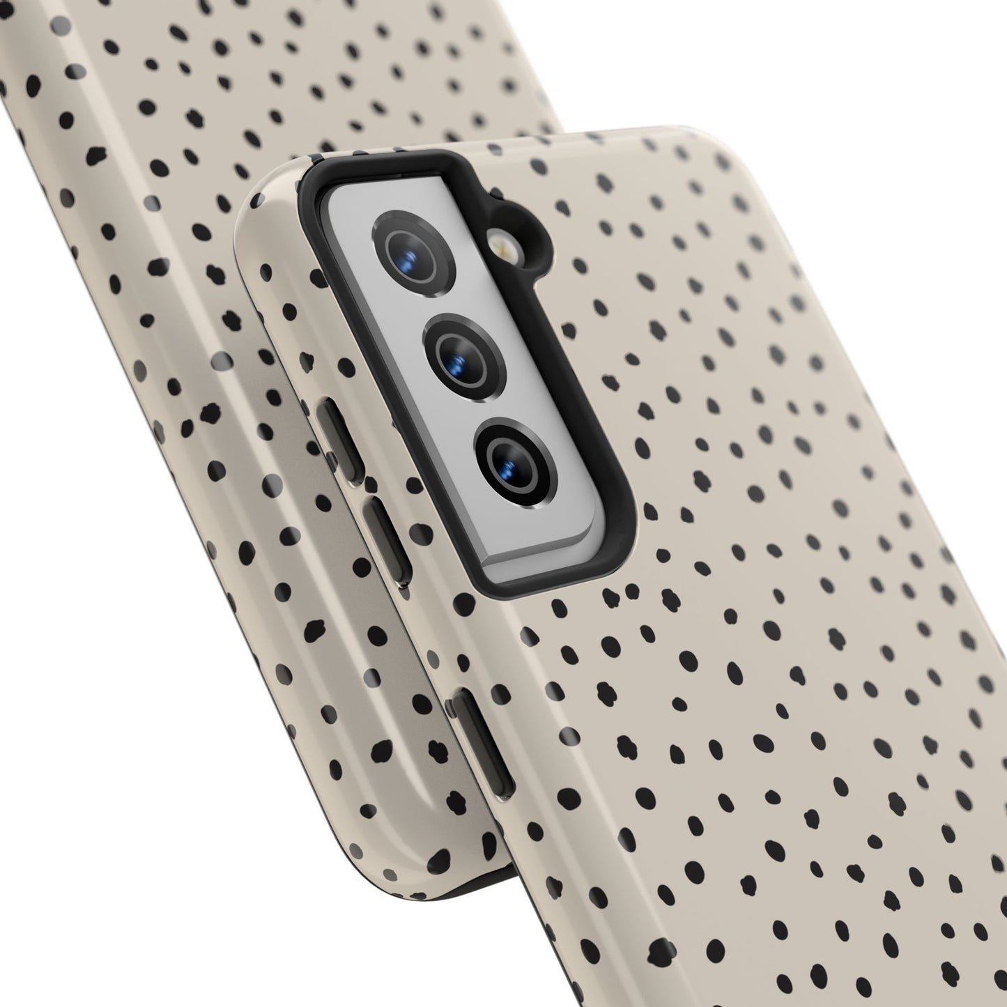 Black Polka Dots Phone Case
