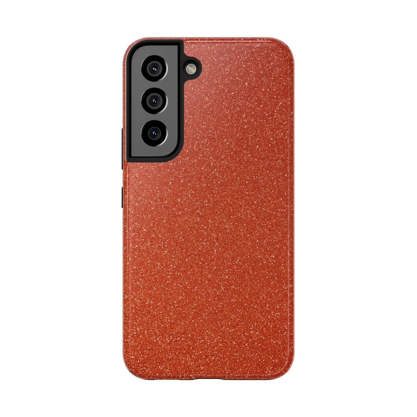 Orange Glitter Phone Case
