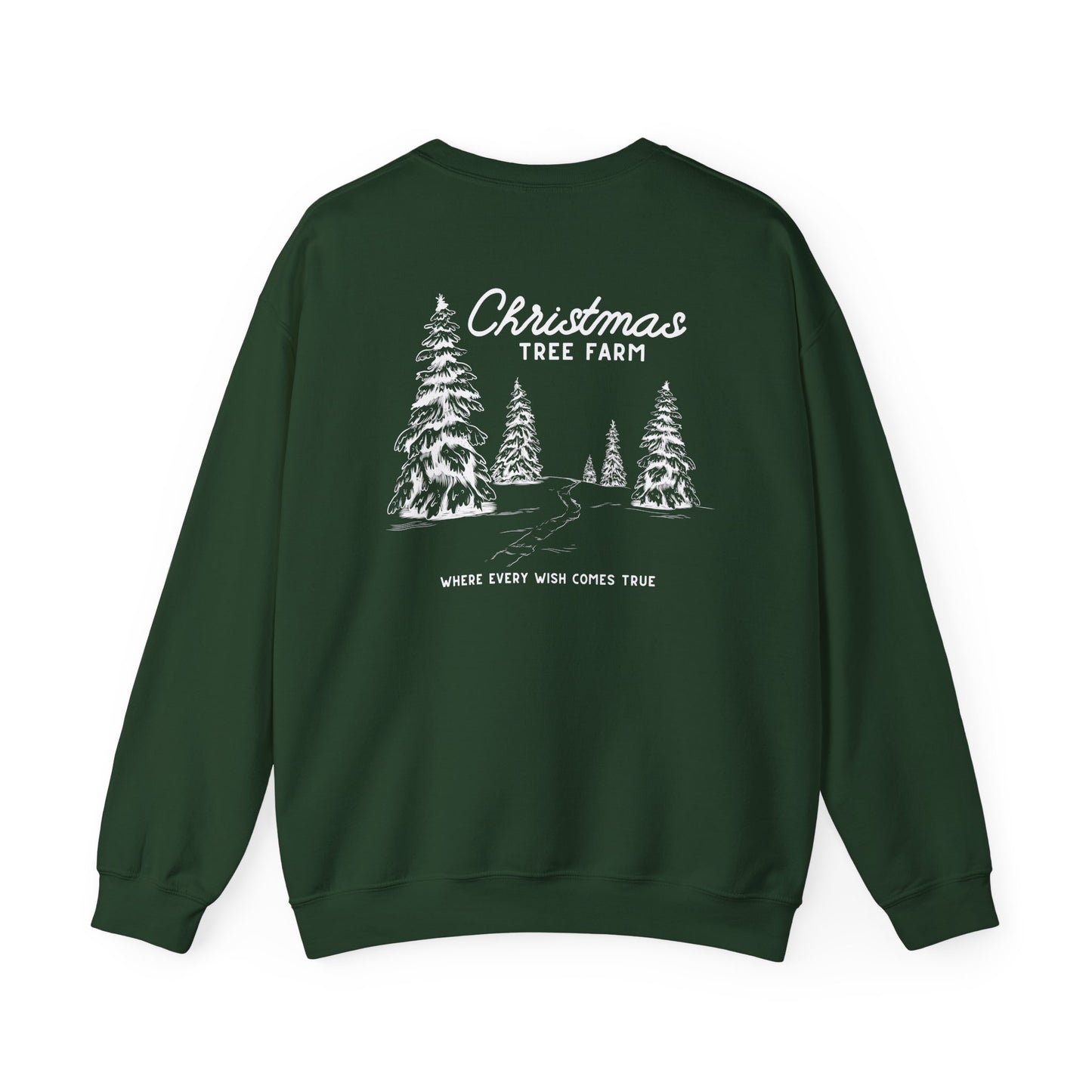 Christmas Tree Farm Crewneck (Front and Back)