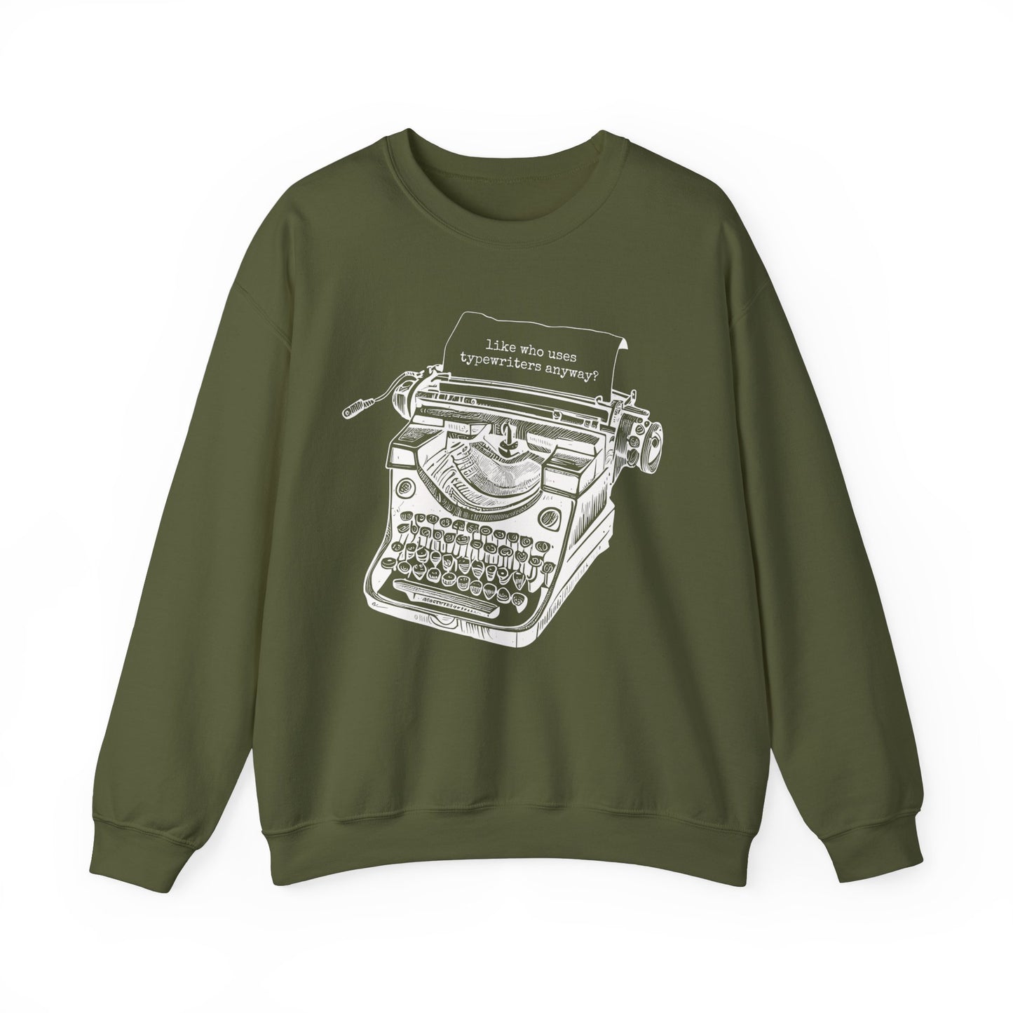 Tortured Typewriter Crewneck