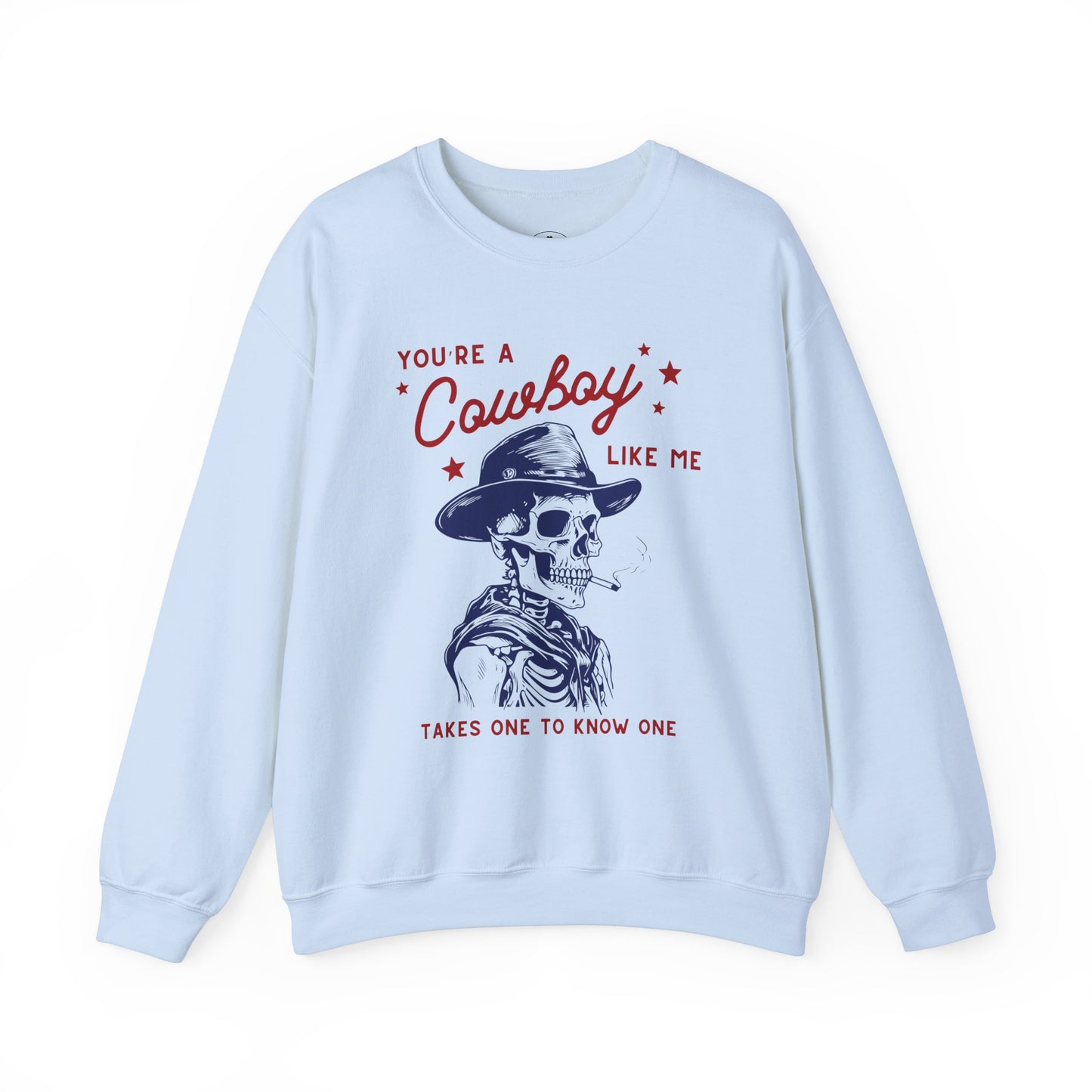 Cowboy Skeleton Crewneck