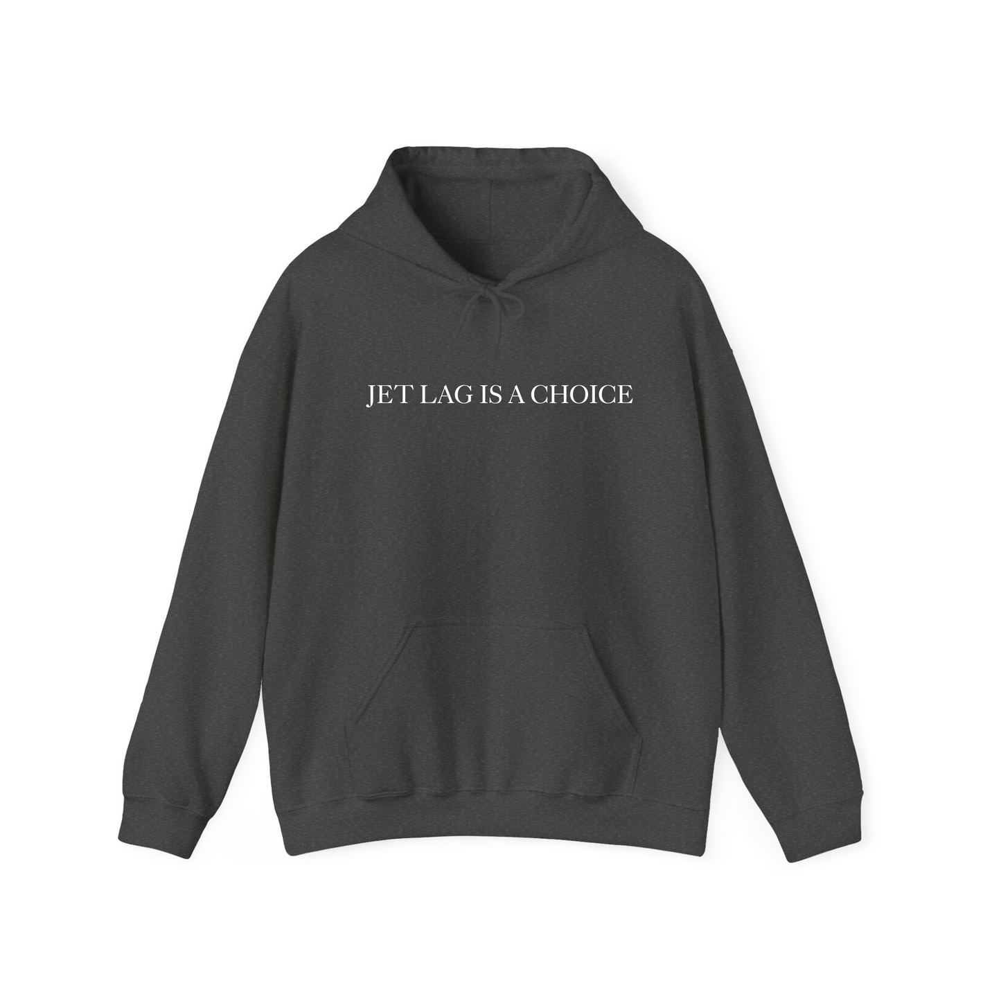 Jet Lag is a Choice Embroidered Hoodie