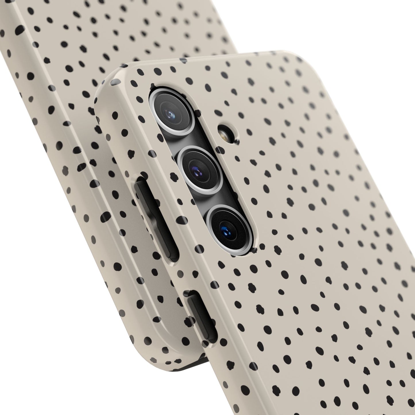 Black Polka Dots Phone Case