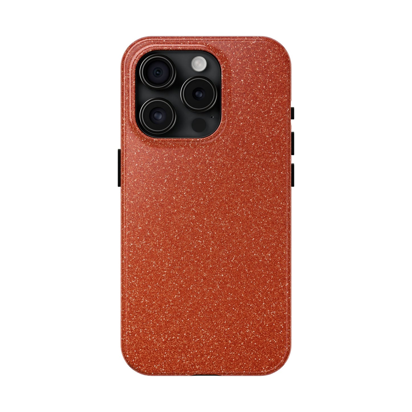 Orange Glitter Phone Case