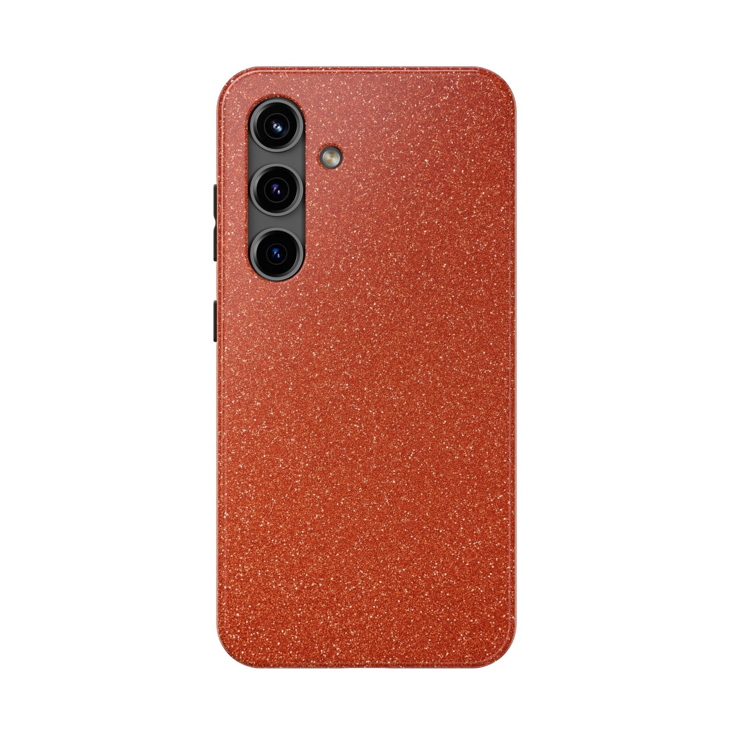 Orange Glitter Phone Case