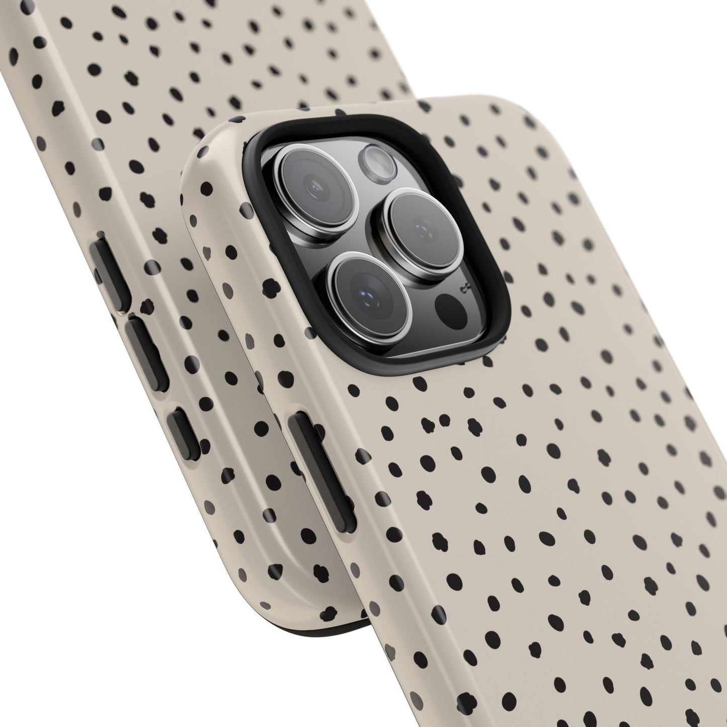 Black Polka Dots Phone Case