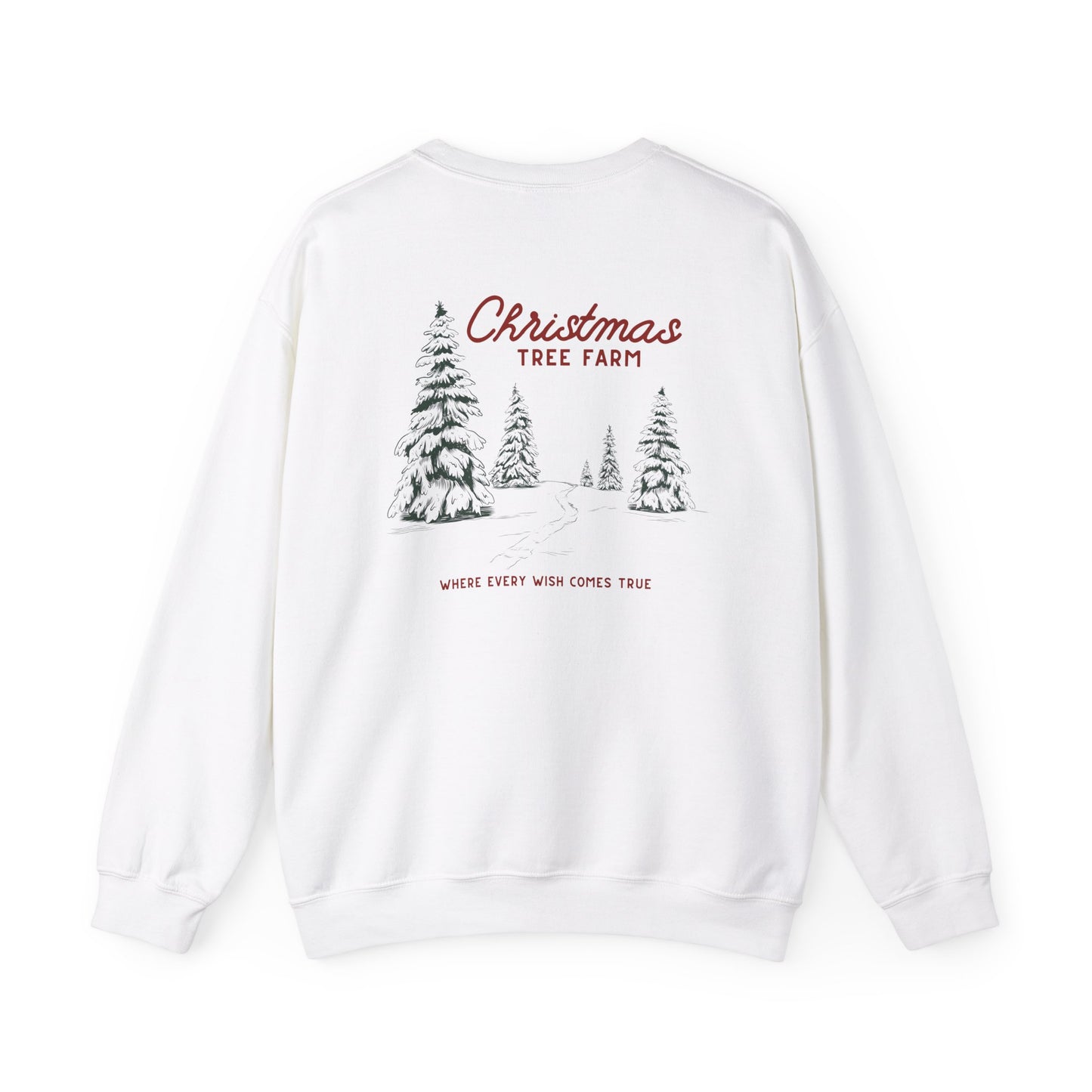 Christmas Tree Farm Crewneck (Front and Back)
