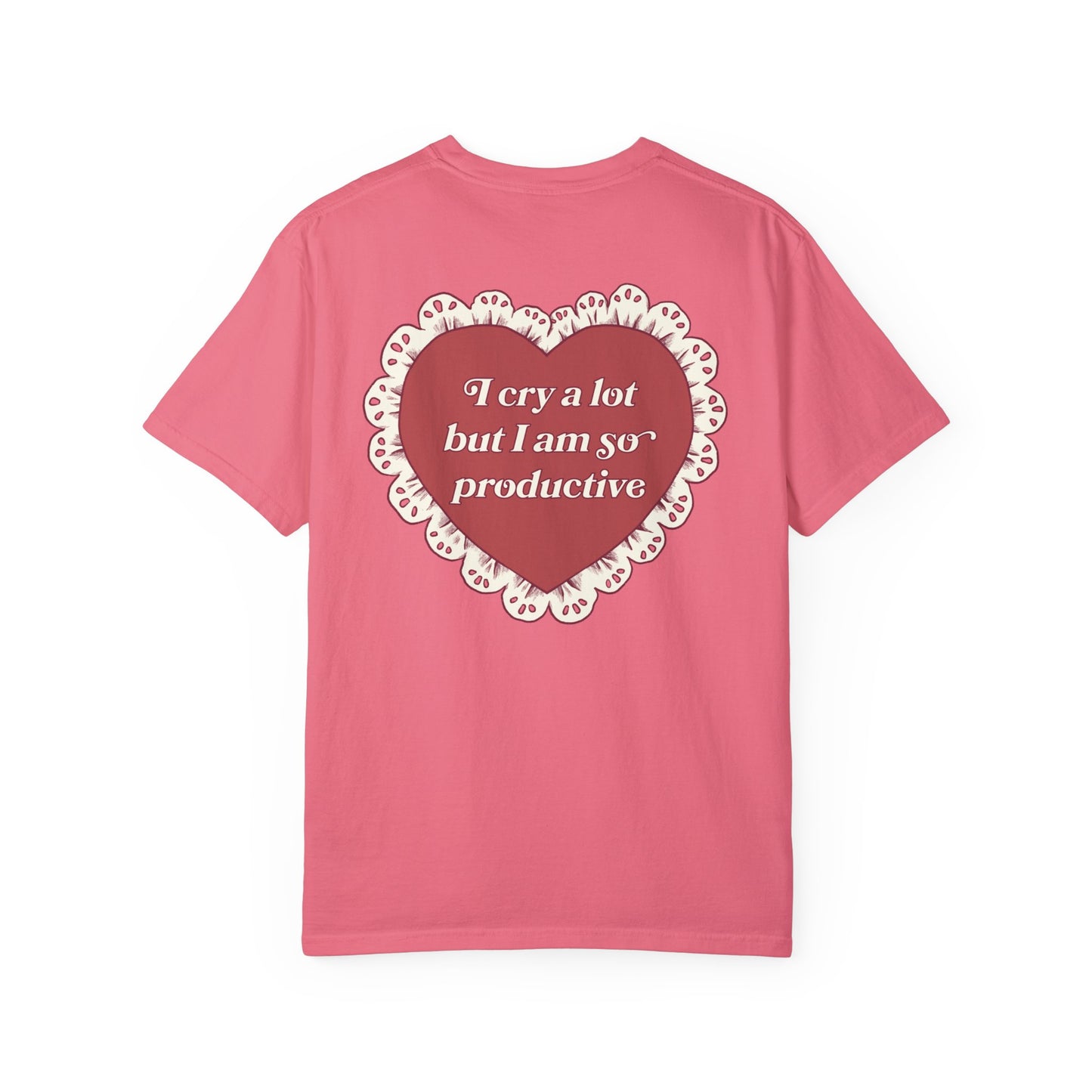 So Productive Lace Shirt (Front and Back)