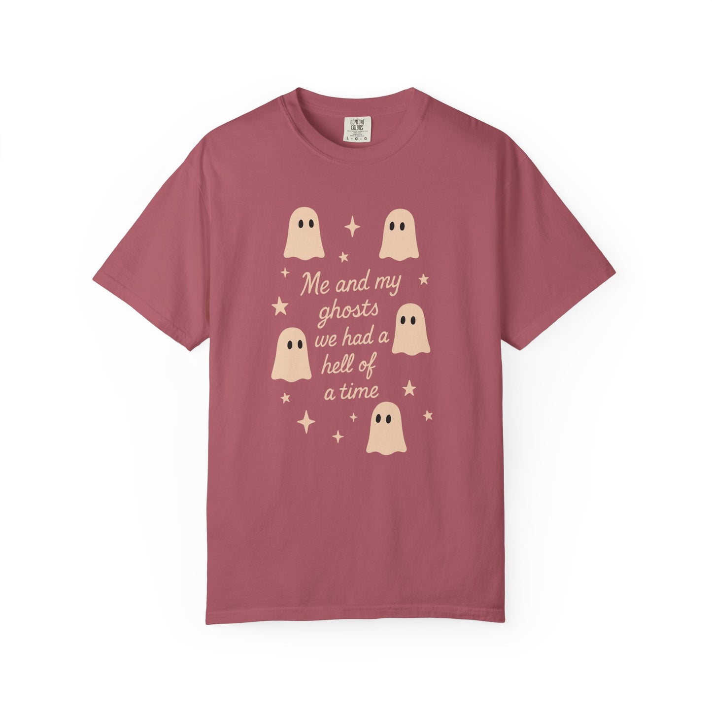 Me and My Ghosts Halloween Tee