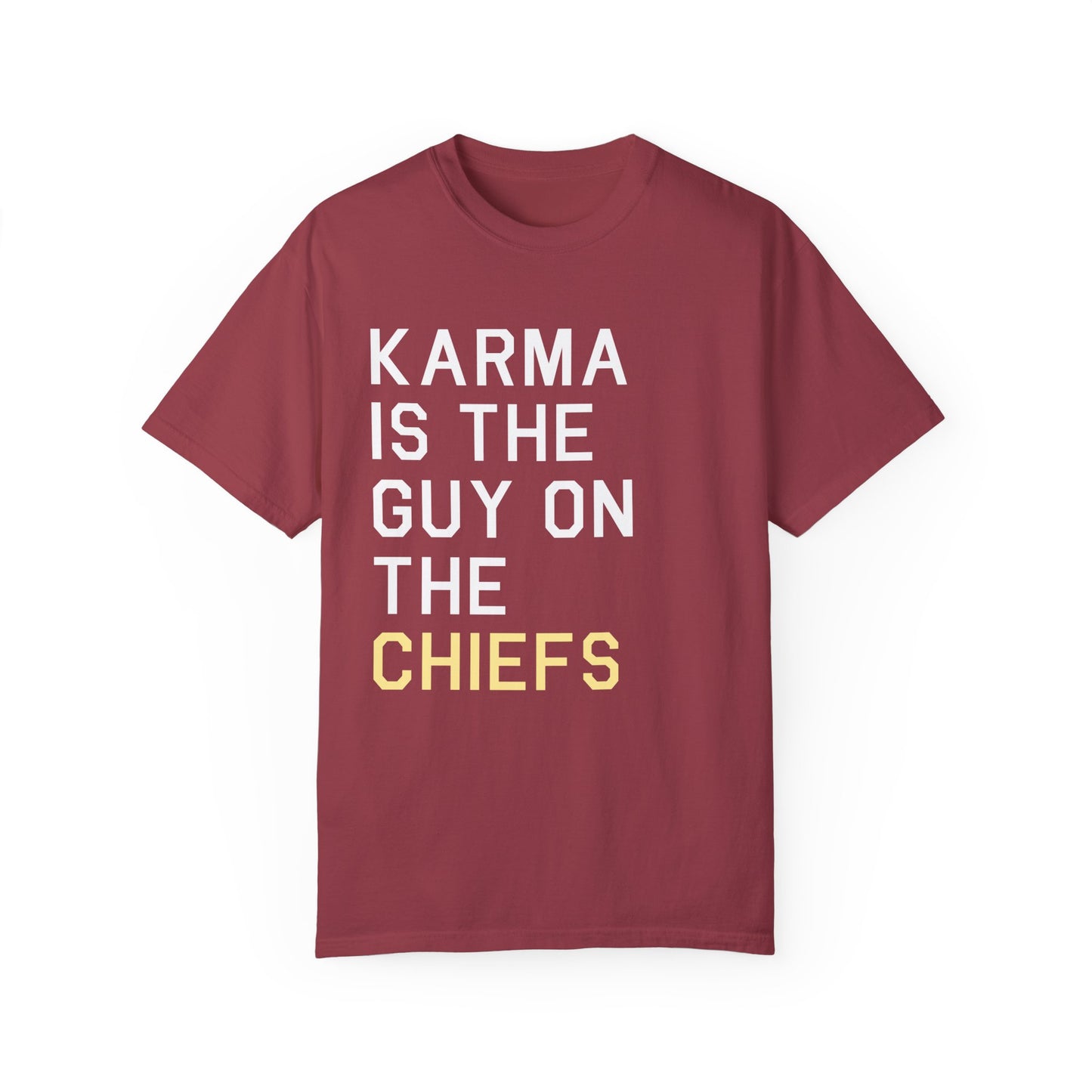 Karma is the Guy on the Chiefs Eras Tee