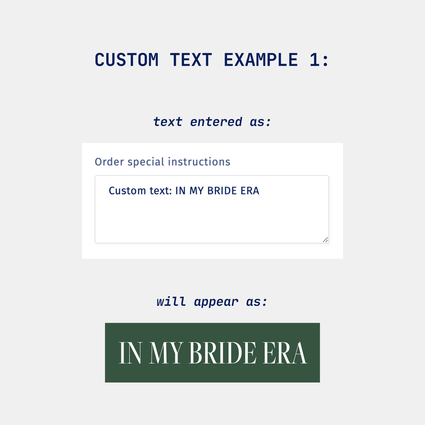 Custom Baseball Cap – Serif Font