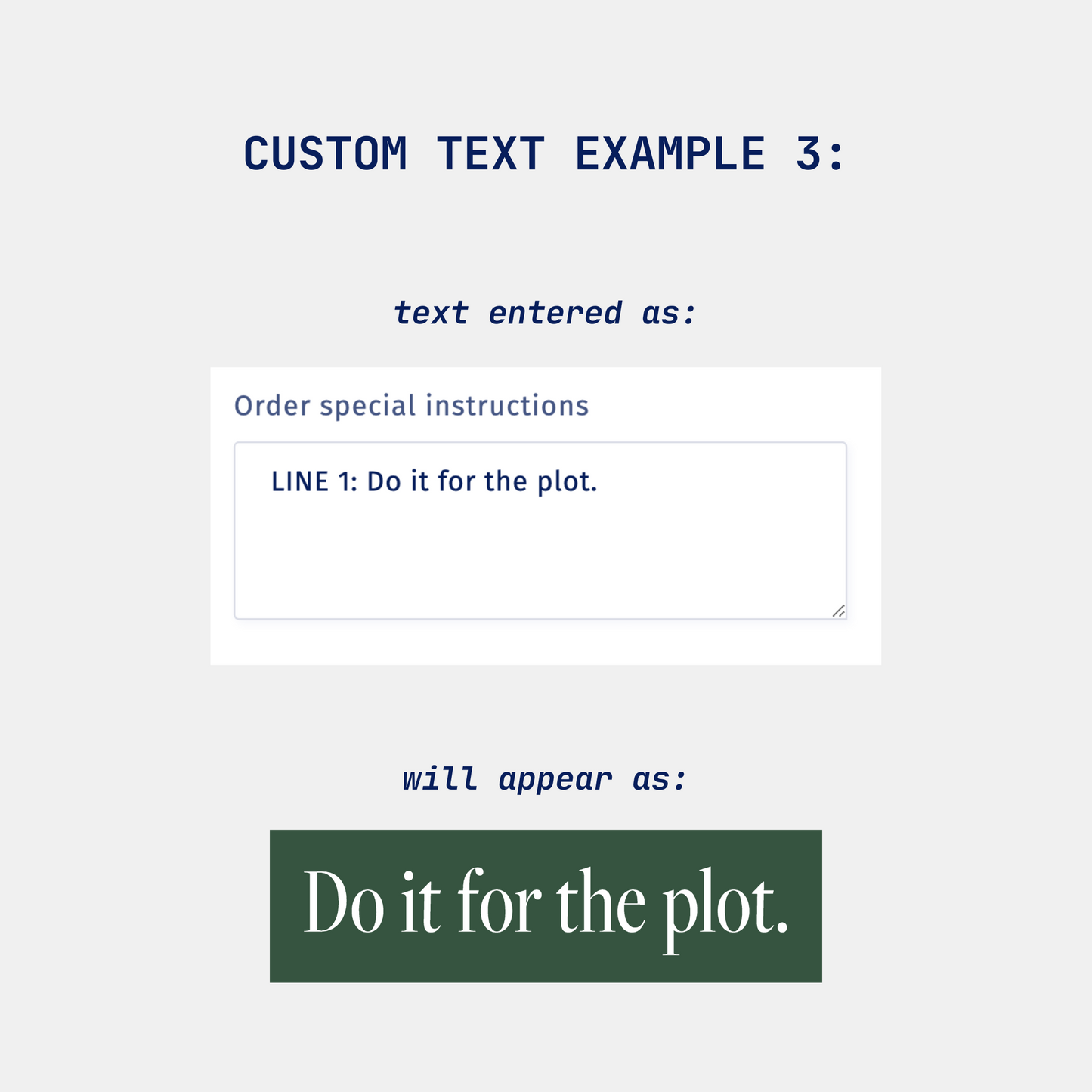 Custom Baseball Cap – Serif Font